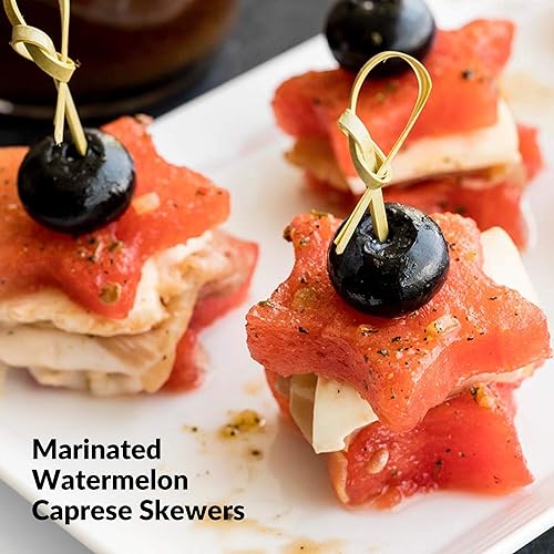 Miniatura 6 de JapanBargain - Pinchos de bambú con extremo doblado, 6 pulgadas