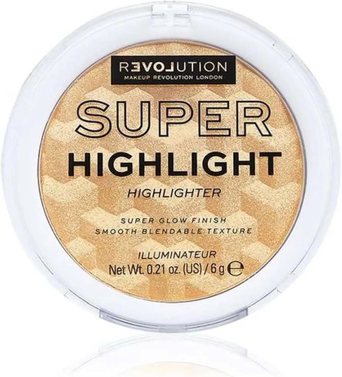 Makeup-Revolution's Relove Super Highlight, High-Intensity Highlighter, 6g (Gold, 6g)