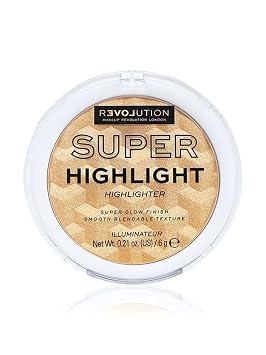 Makeup-Revolutions Relove Super Highlight, High-Intensity Highlighter, 6g Gold, 6g