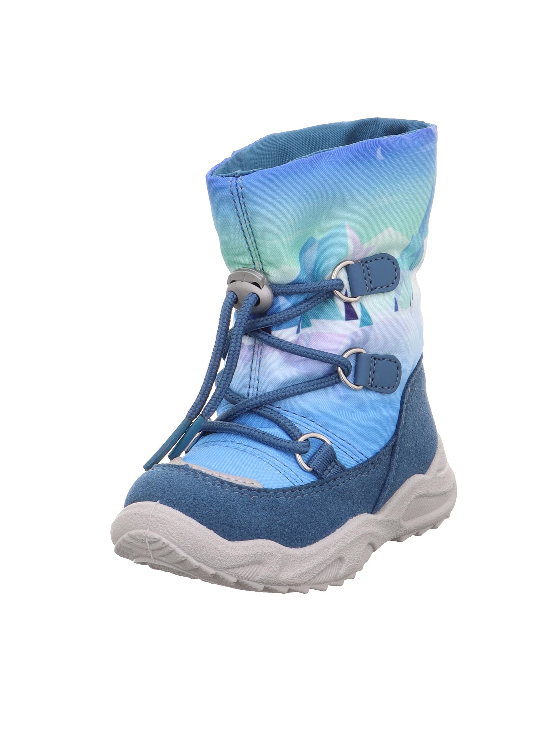 Superfit Boys Glacier Snow Boots, Blue 8000, 6 UK Child