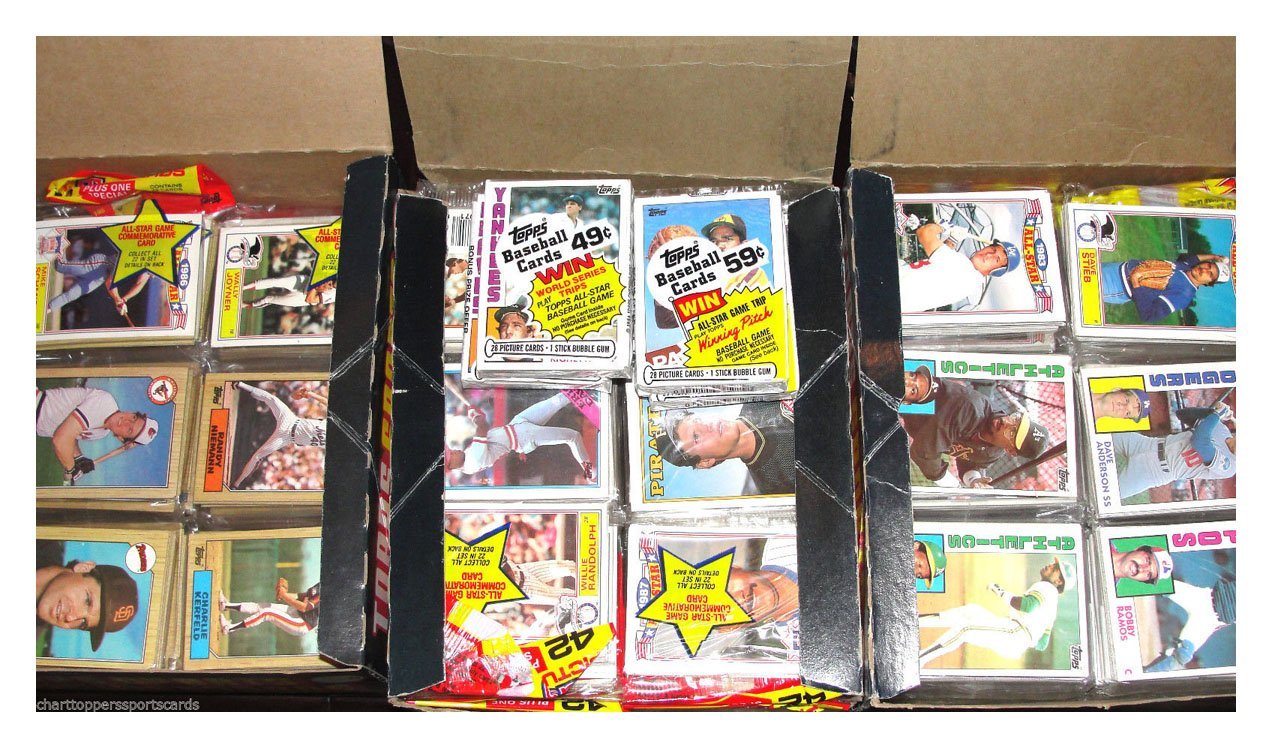 Amazon.com: Huge Lot of 75 Unopened Old Vintage Topps Baseball Cards in Wax  Rack Packs : Toys & Games