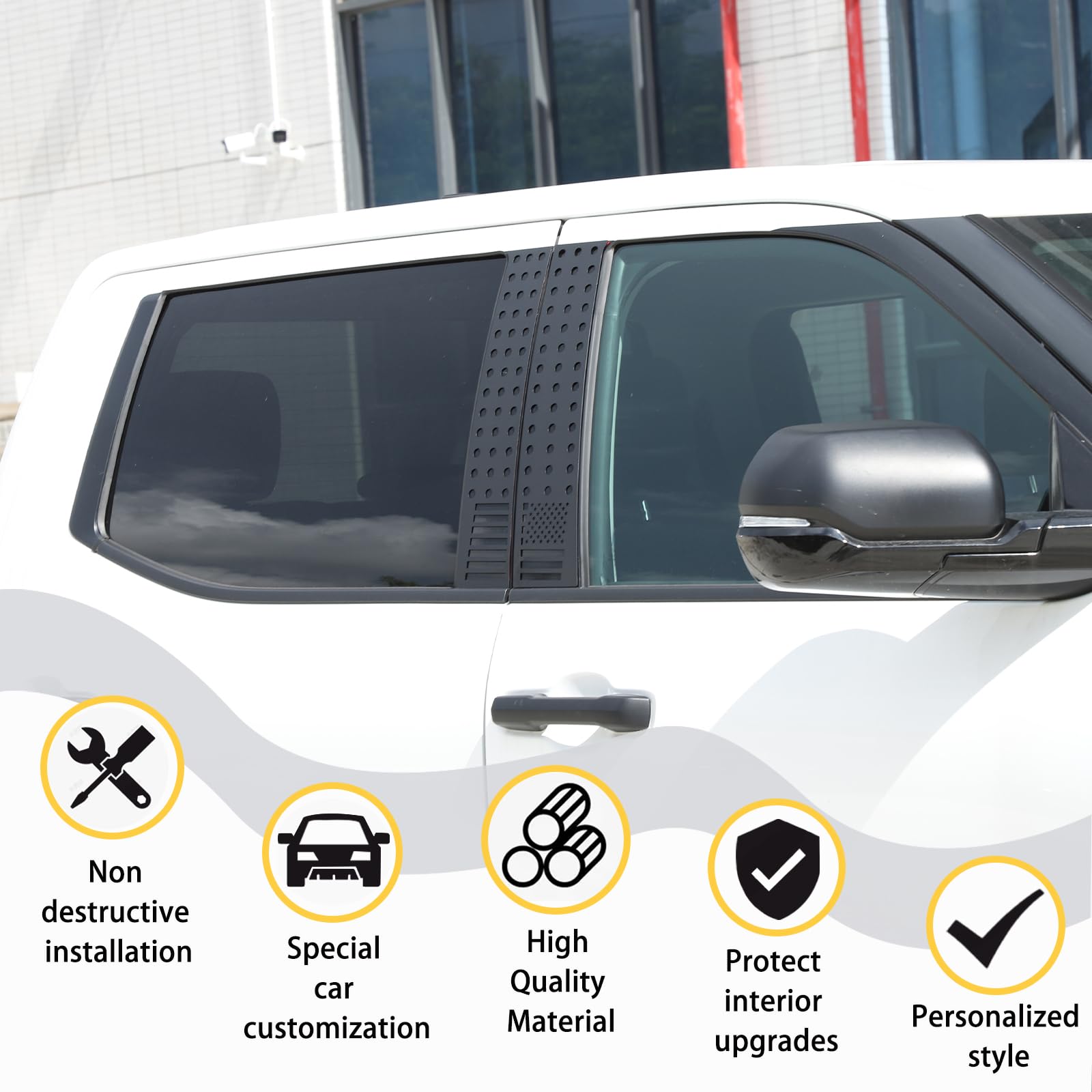 トヨタ タンドラ TOYOTA tundra ピラー ステッカー デカール 新品 