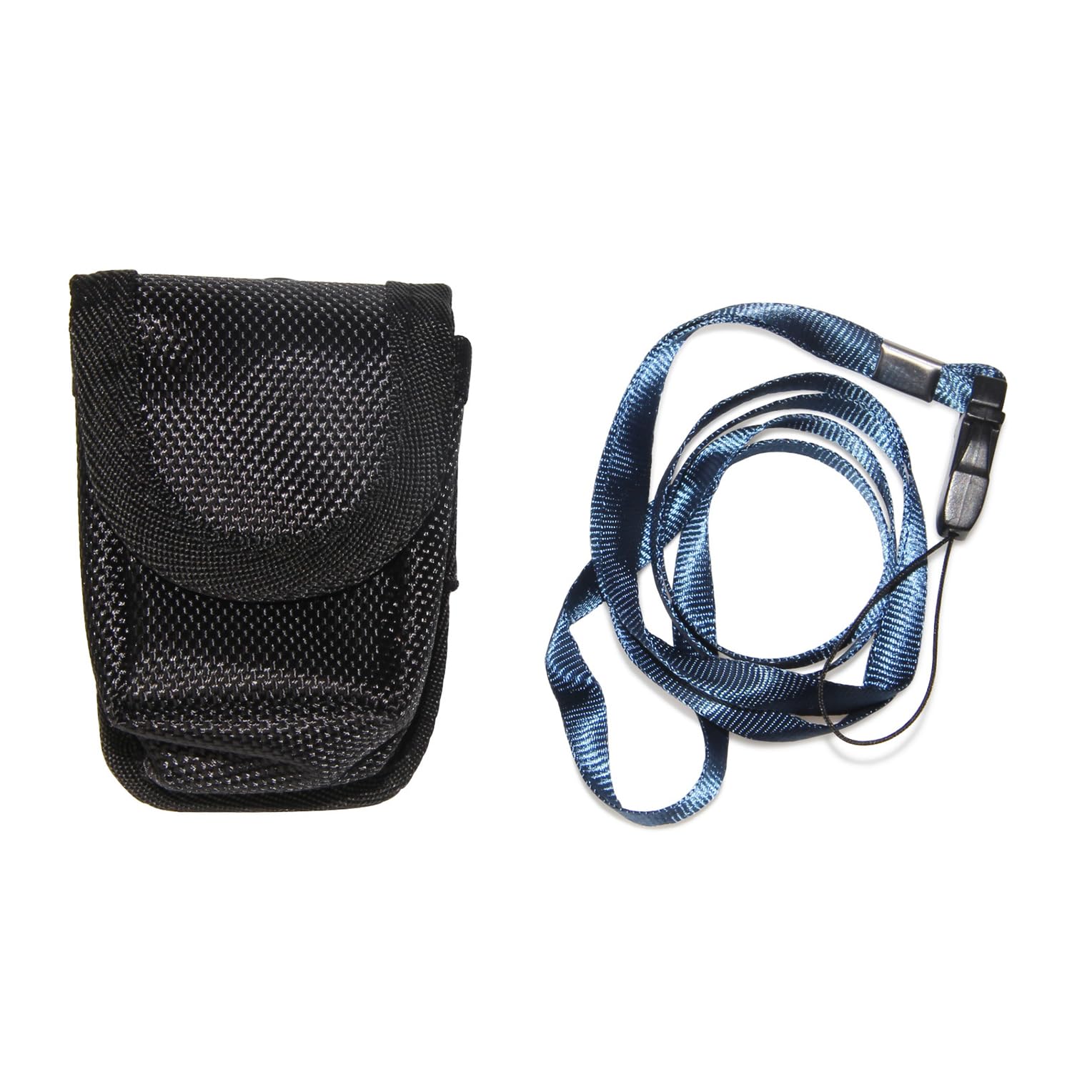 Fingertip Pulse Oximeter Black Carrying Case (With Nylon Lanyard)
