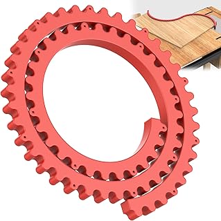 Router Templates for Woodworking, 39" Plastic Woodworking Profiling Strip & Edge Guide Kit for