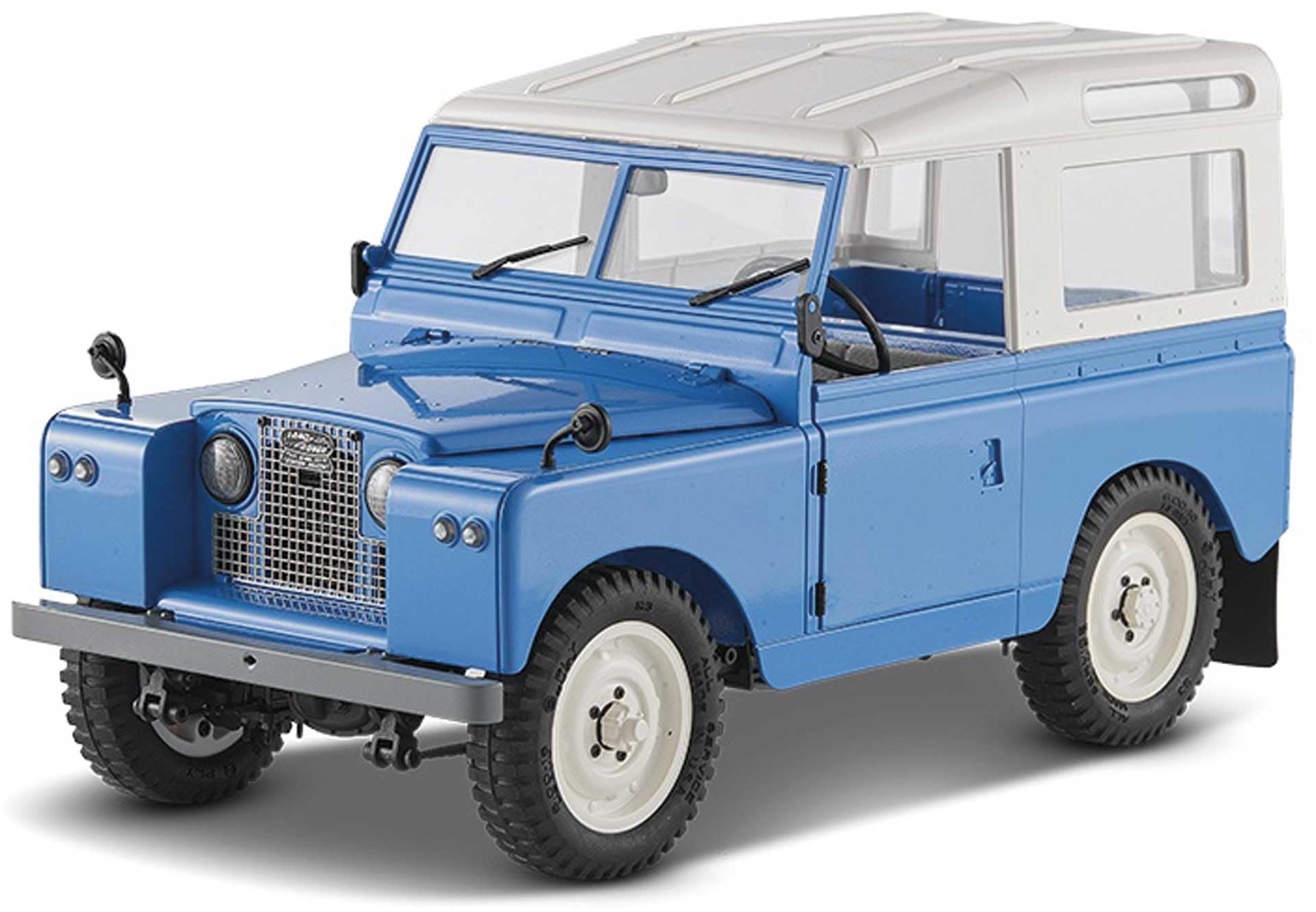 FMS Land Rover Serie II Azul 1:12 - Crawler RTR 2.4 GHz