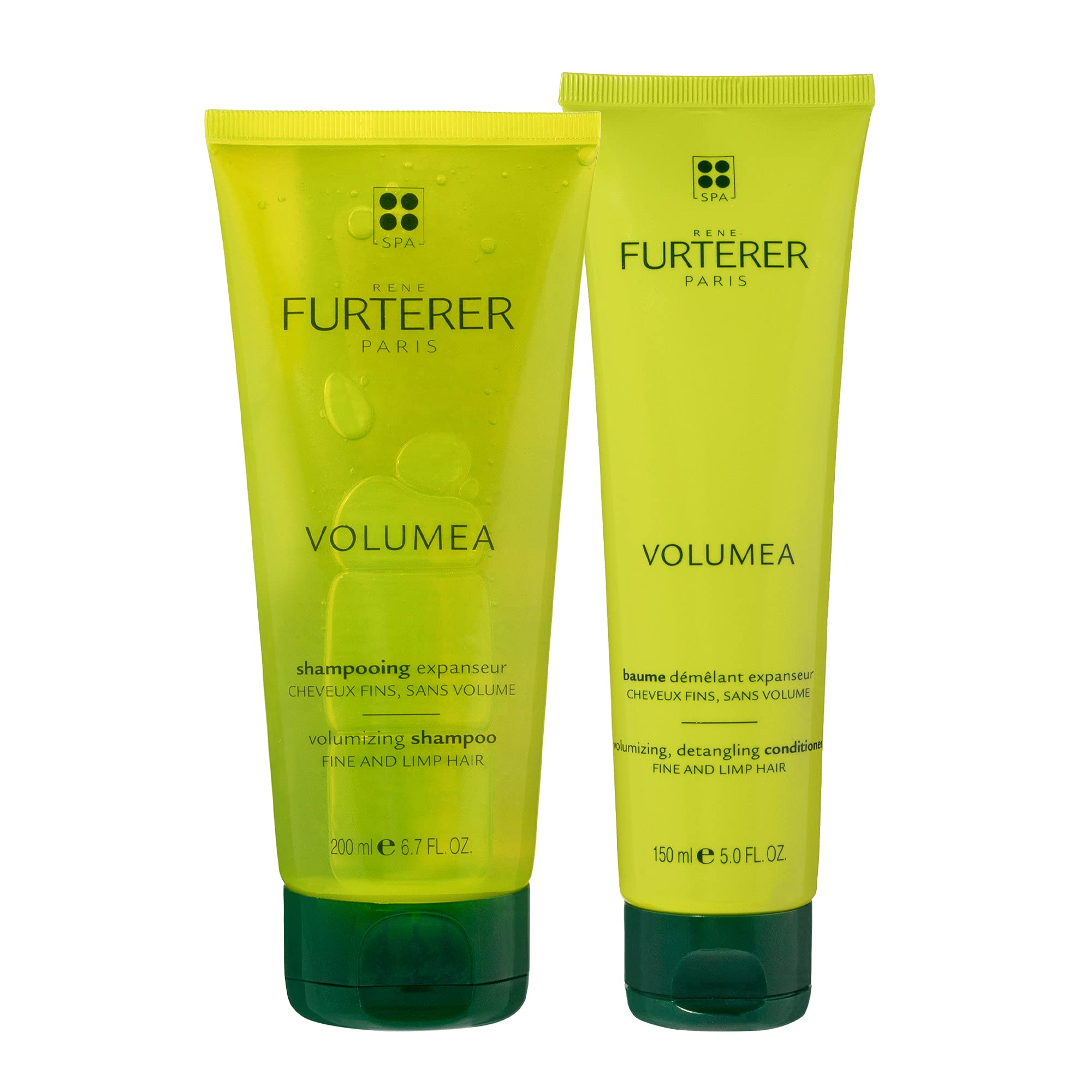 Rene Furterer VOLUMEA Volumizing Shampoo, Fine Limp Hair, Thickening, Volume Enhancing