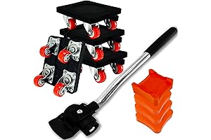 Toldillos para cama - 9 Muebles con ruedas, 360° Rotación ruedas, Capacidad de 680 libras