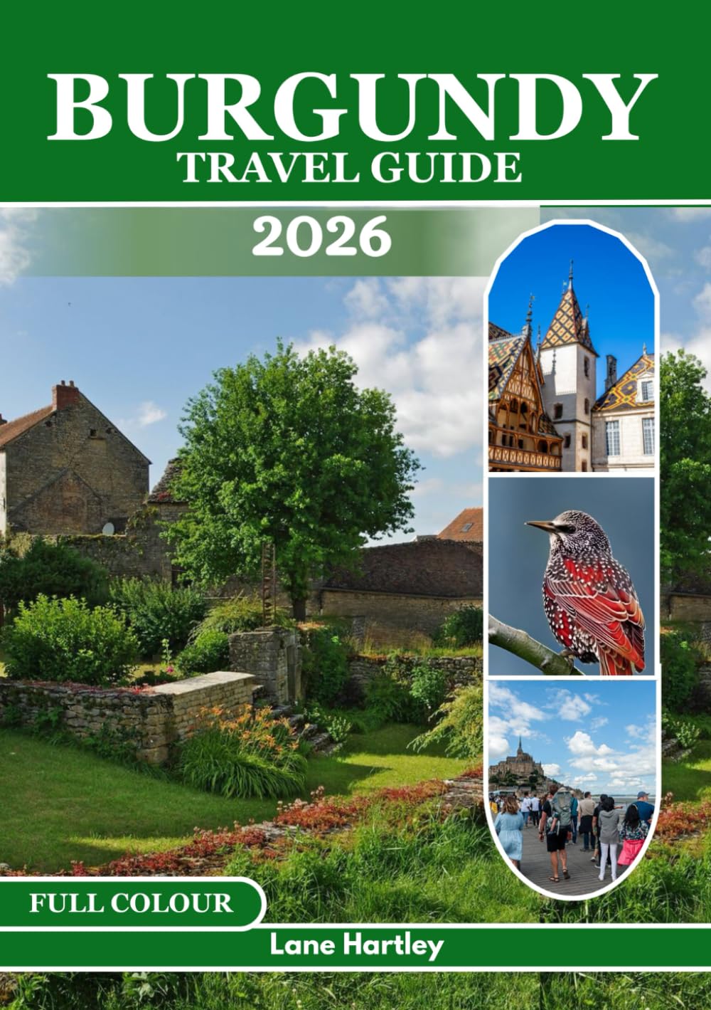 Burgundy Travel Guide (Full Colour): A Journey through Cities, Vineyards, Castles, Local Flavors, Scenic Routes, Hidden Villages, Maps, and Smart Tips