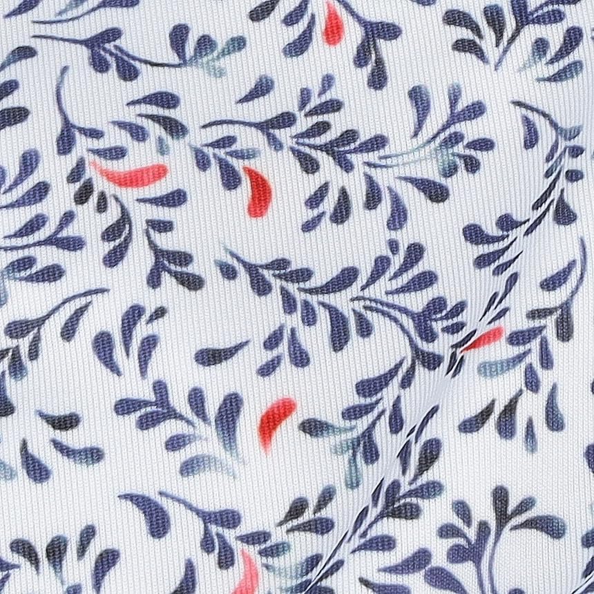 Greg Norman Ocean Floral ML75 Stretch White Shirt Men XXL - Image 3