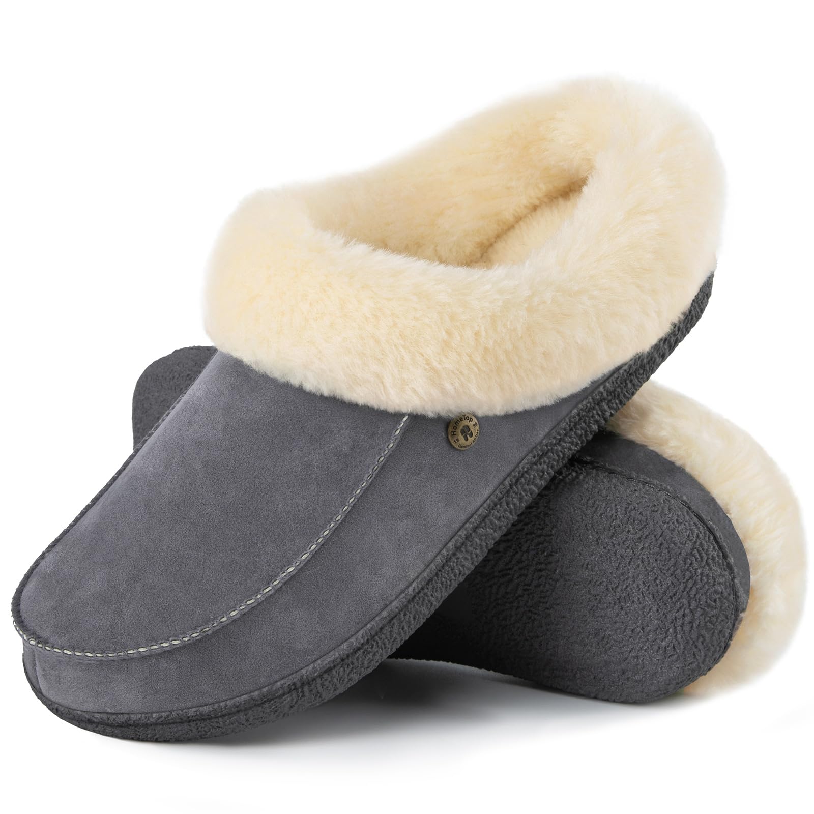 Womens Slippers HomeTop Women's Moccasins House Slippers Memory
