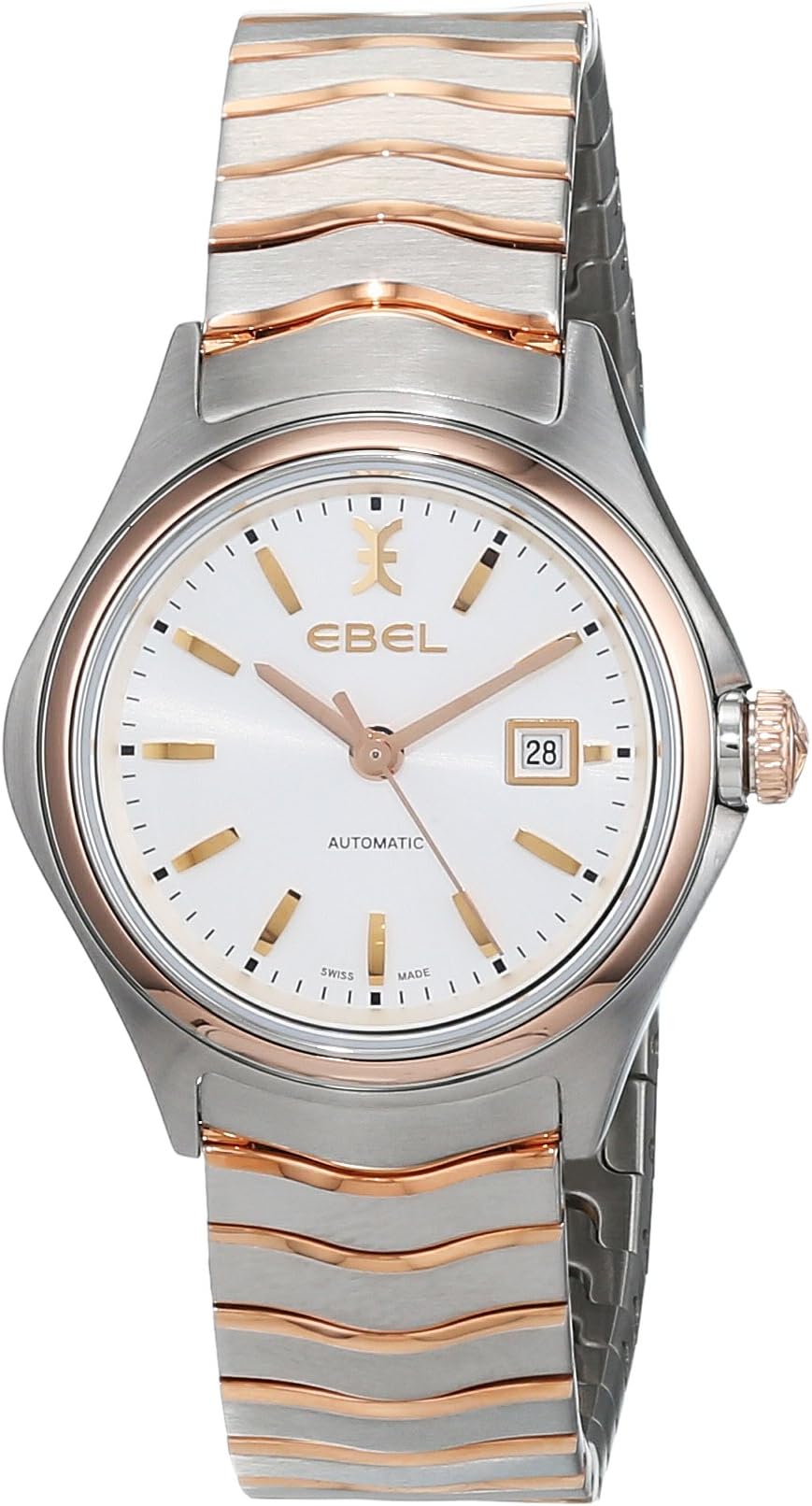 Ebel Womens Analogue Classic Automatic Watch with Stainless Steel Strap 1216236