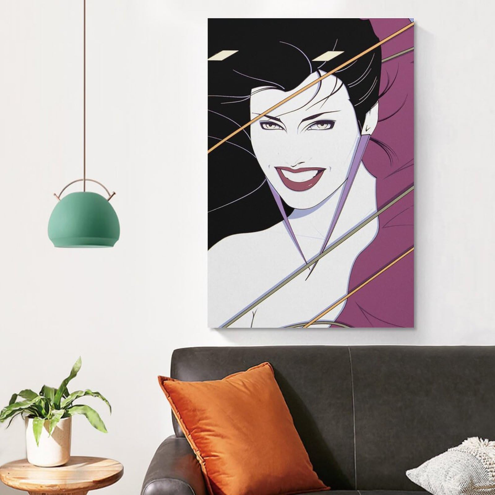 Amazon.com: shefei Patrick Nagel Prints Modern Illustration (2