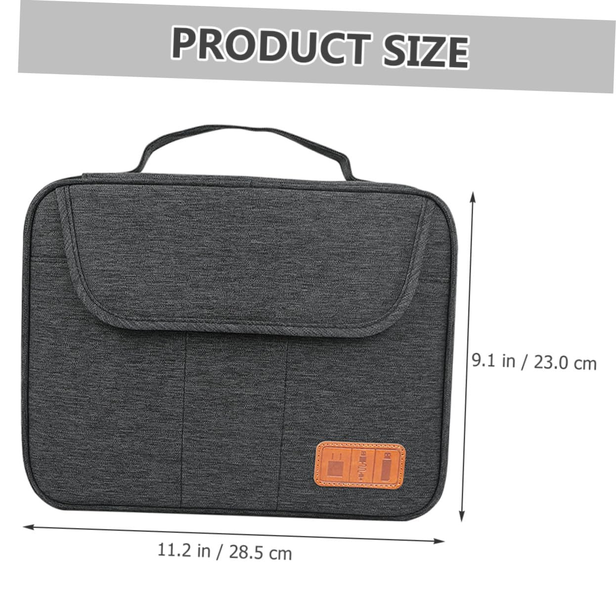 Homoyoyo Custodia Organizer per Cavi da Viaggio Borsa Porta Cavi Strati Organizzatore per Dispositivi Elettronici e Accessori Vari