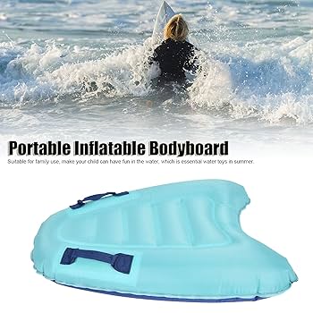 Pool Inflatable Bodyboards Swimming Float Kickboard Learning Bodyboards Children Surfboard Outdoor Inflatable Surf Body Board For Beach Float Kids Water Slip