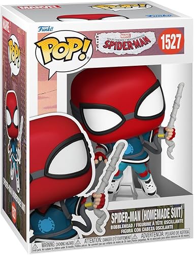 Funko Pop! Marvel: Friendly Neighborhood Spider-Man - Peter Parker - Proto Suit Spider-Man - Animated Spiderman TV - Figura de Vinilo Coleccionable - Idea de Regalo - Mercancia Oficial