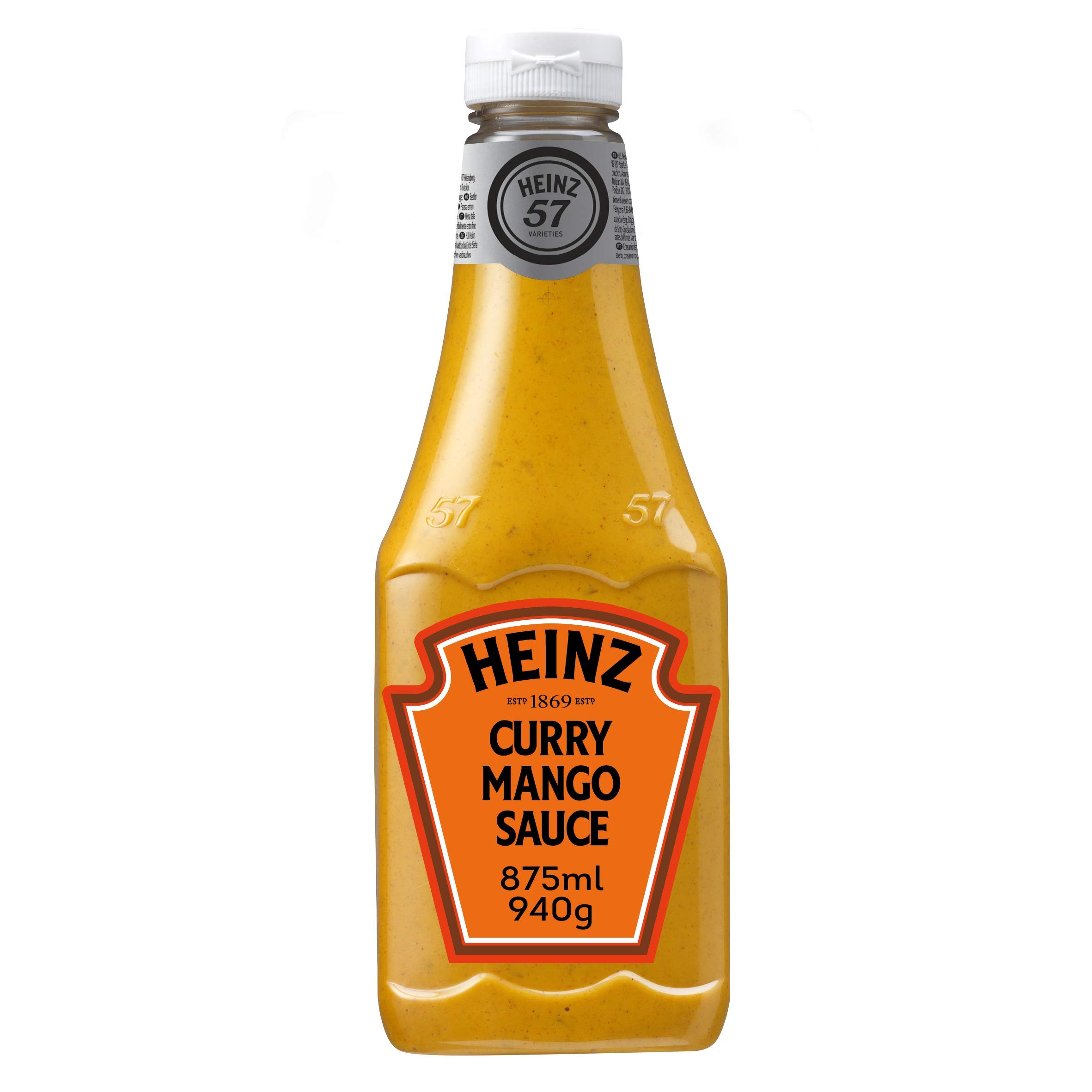 Heinz Salsa Curry Mango 875ml Afrutado Ensalada Pollo
