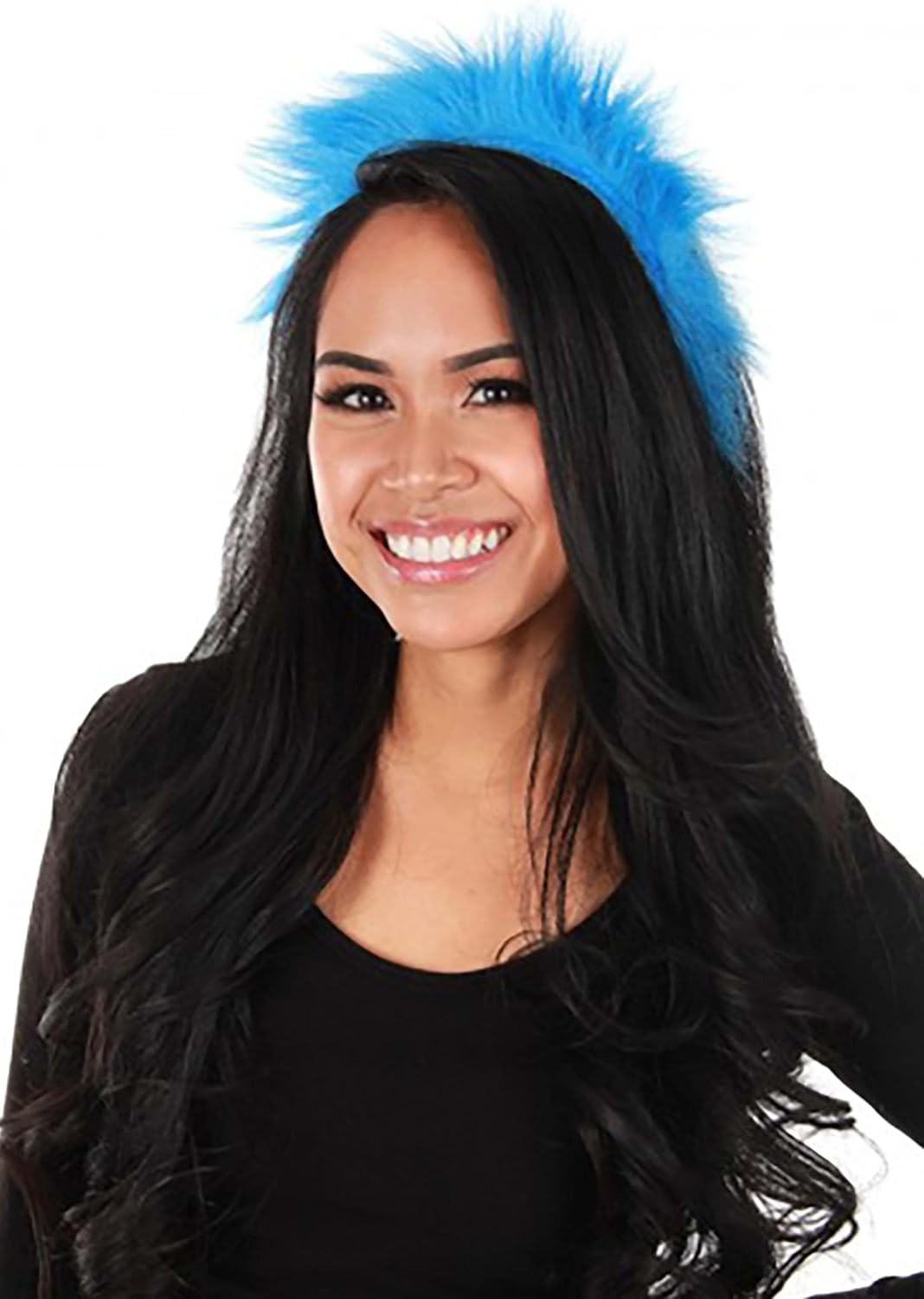 Thing 1 & 2 Blue Fuzzy Costume Headband - Officially Licensed Dr. Seuss Accessory