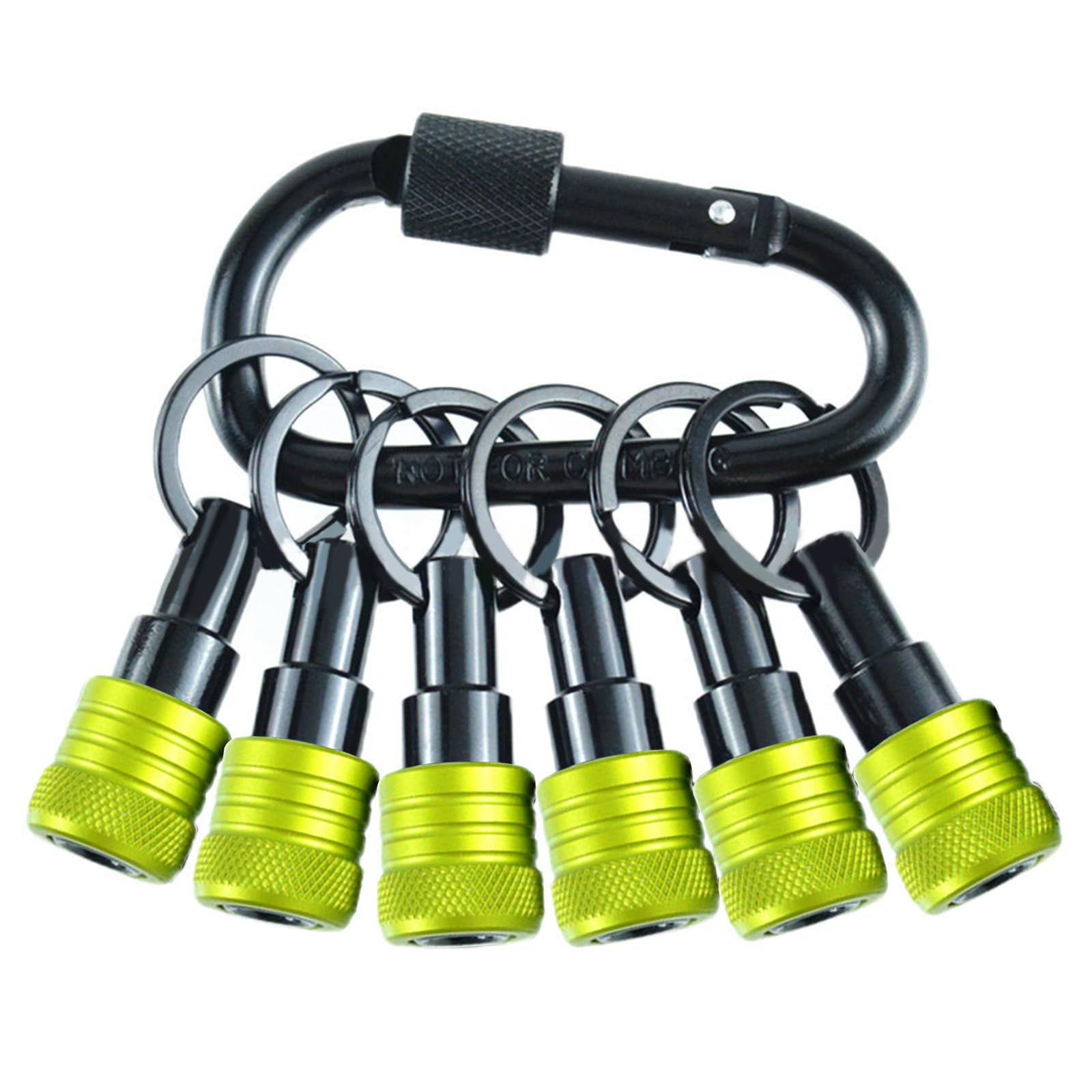 6pcs 1 / 4inch Hexagonal Shanks Sockets Bit Holders Set Screwdriver Bit Holders Set Multifunction for Easy Storage & Tran Screwdriver Storage