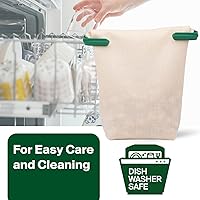 Vista 7 de Food Huggers Almacenamiento sostenible de café Bolsa de frijoles a granel Respetuoso con el medio ambiente, cero residuos Sin BPA Silicona