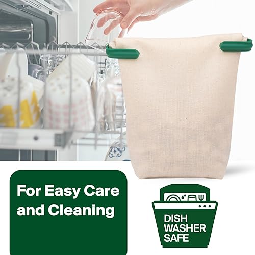 Miniatura 7 de Food Huggers Almacenamiento sostenible de café  Bolsa de frijoles a granel  Respetuoso con el medio ambiente, cero residuos  Sin BPA  Silicona apta