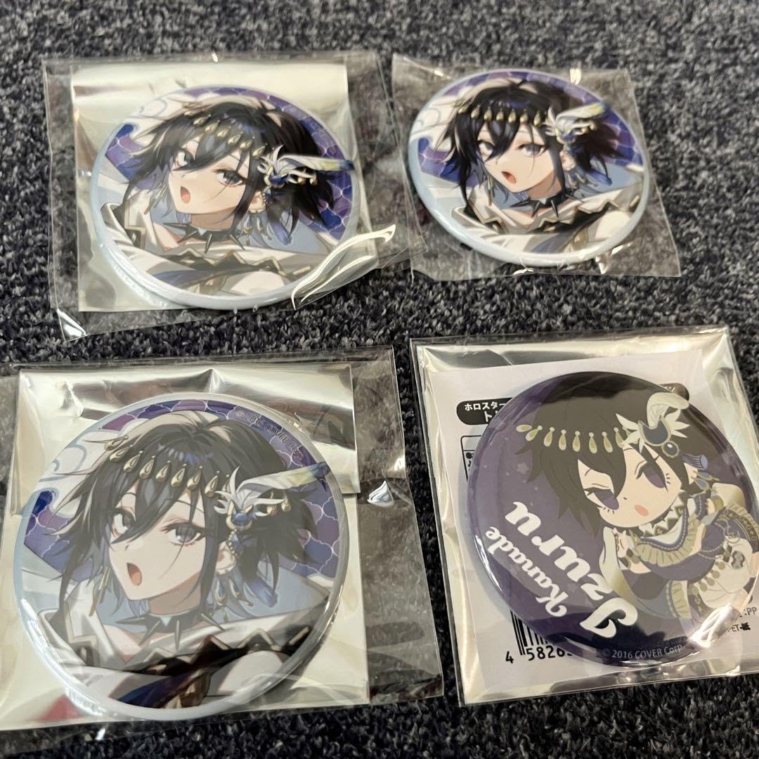 奏手イヅル 缶バッジ AGF