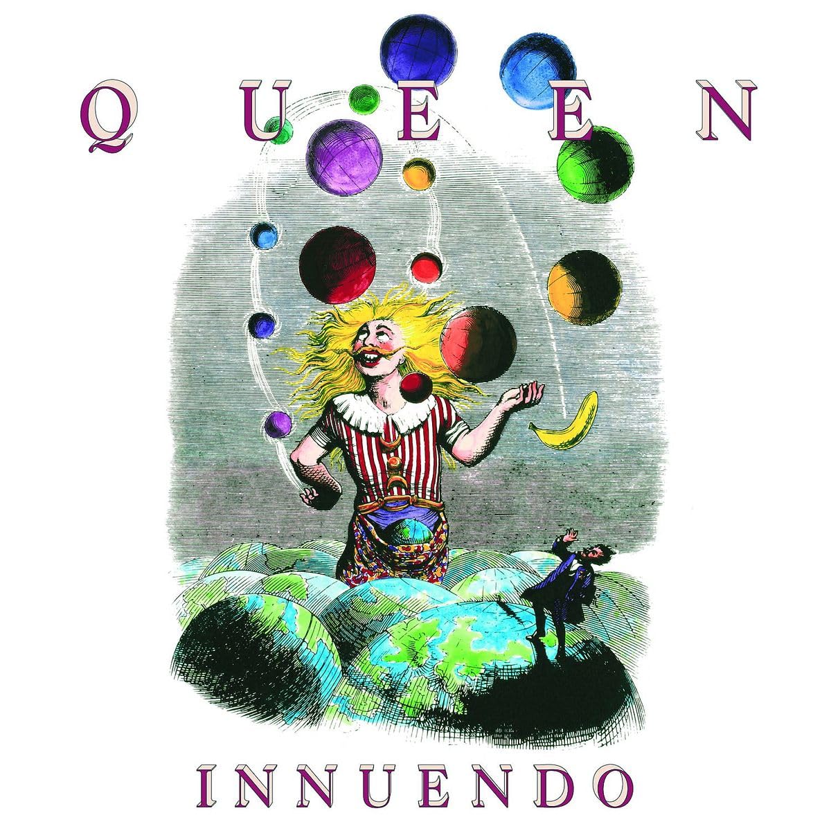 Queen Innuendo Purple + Blue Coloured Double Vinyl (2 x LP) Album SEALED / NEW
