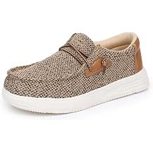 Ahannie Kids Slip On Loafers, Boys Girls Casual Dress Shoes | Lightweight comfort,breathable,school or everyday wear