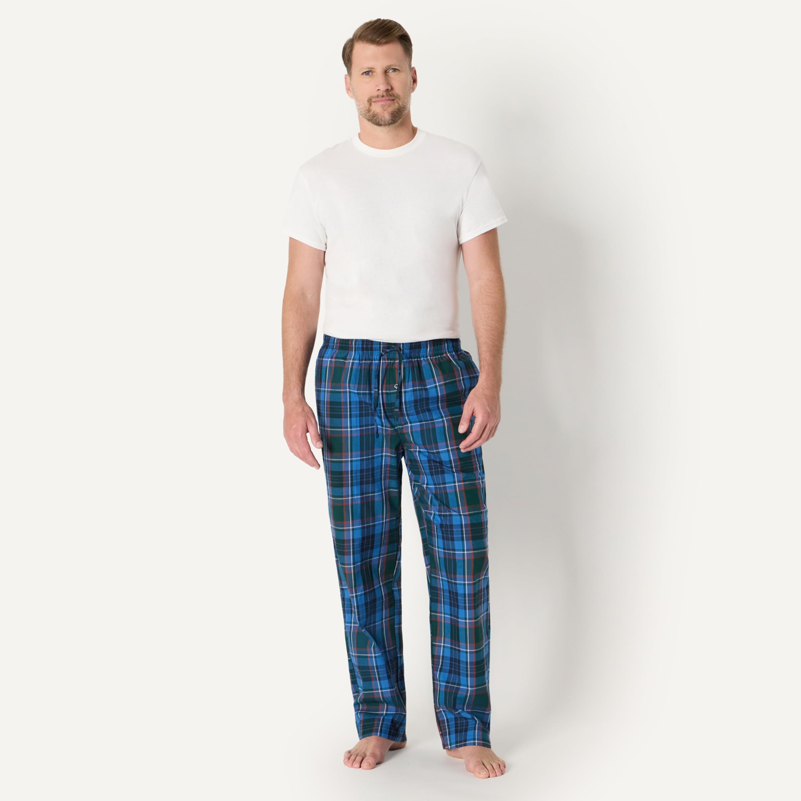 Amazon Essentials Spodnie od pidżamy męski Woven Pajama Pant