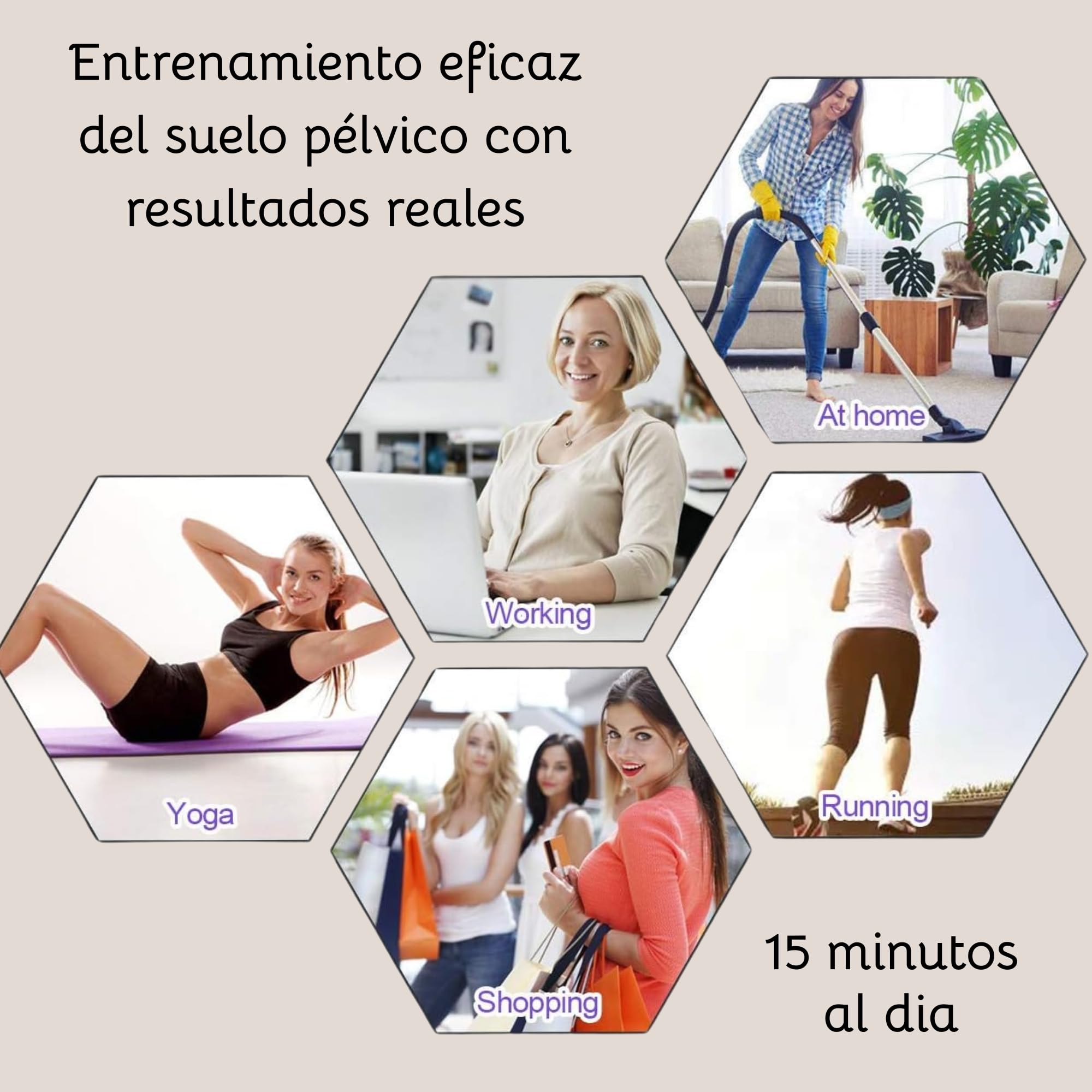 Bolas de entrenamiento para el suelo pélvico para mujeres, Bolas de ejercicio Kegel de silicona para el control de la vejiga y ejercicios de suelo pélvico Bolas Chinas, Bola Pélvicas