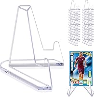 vivinin 32 Pack Acrylic Card Display Stands for Sports Trading Cards, Coins & Collectibles - 2.2 Inch Tall Stable Holders