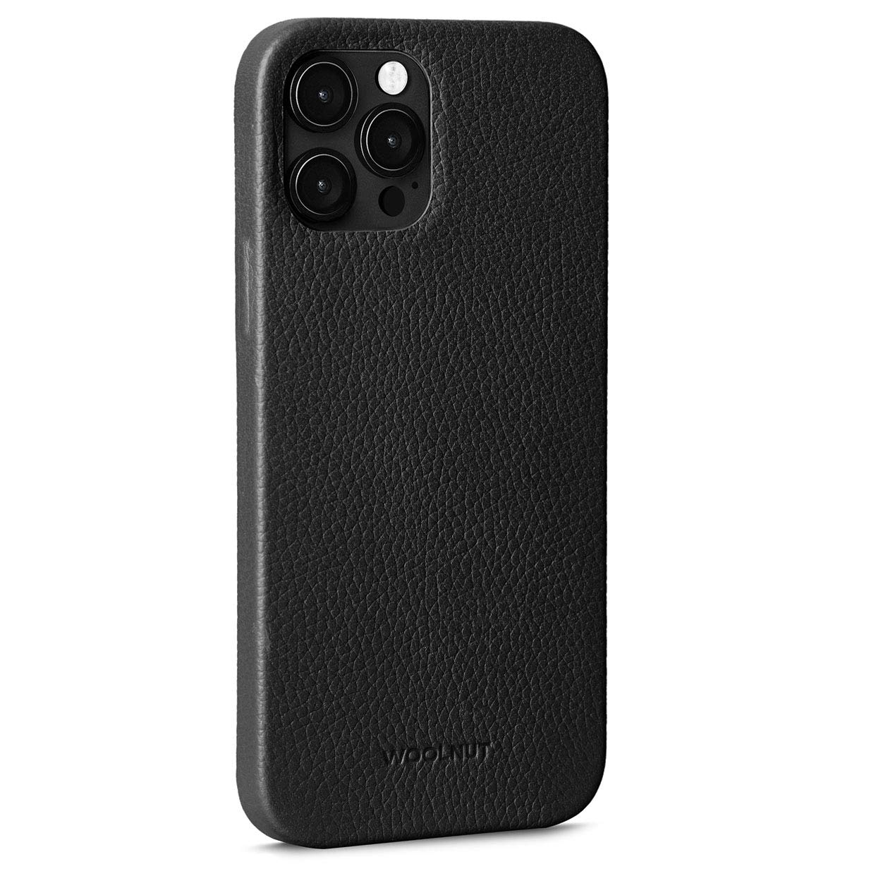 Amazon.com: Woolnut Leather Case for iPhone 12 Max, Black