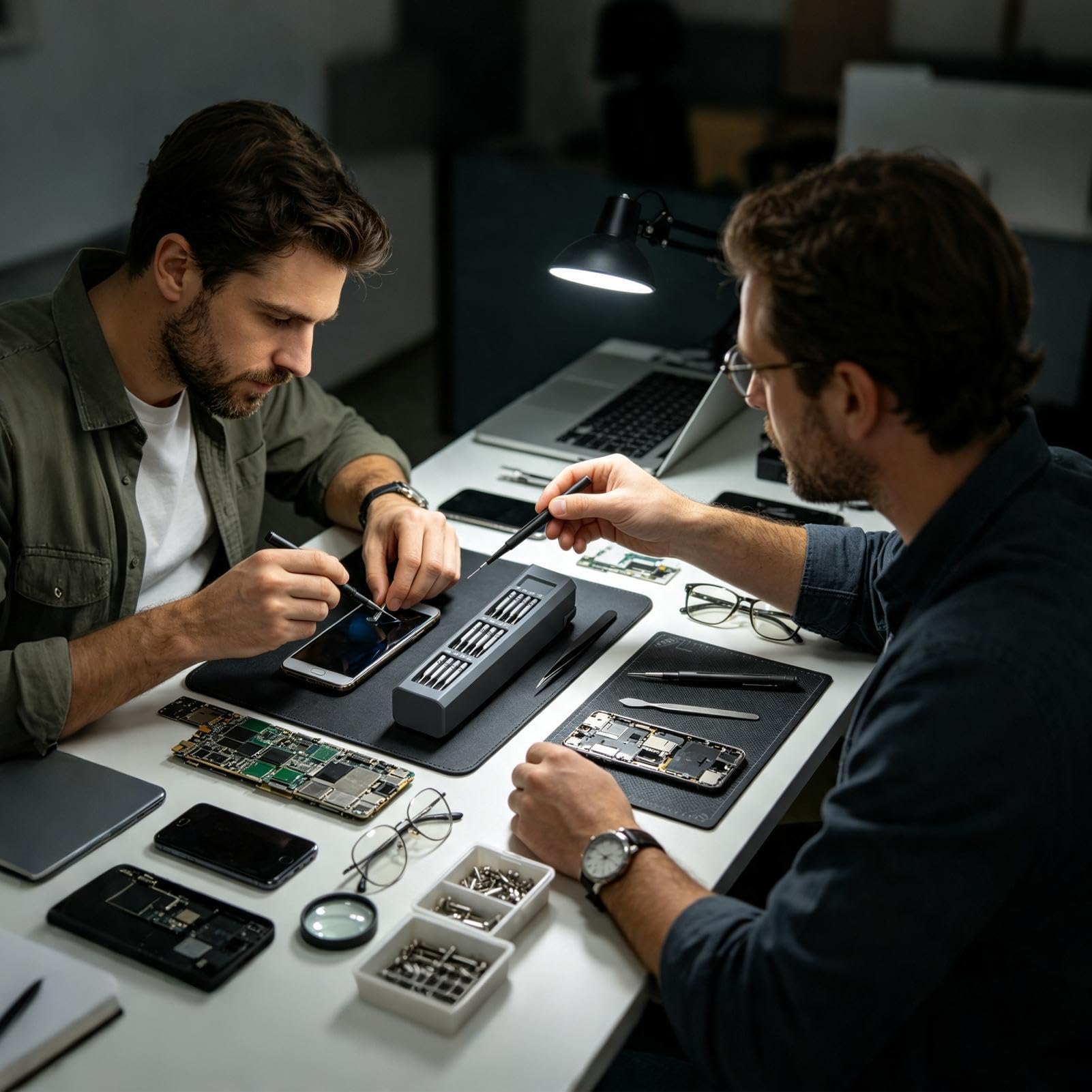 Präzisions-Schraubendreher-Set, magnetisch, Reparatur-Werkzeug-Set mit