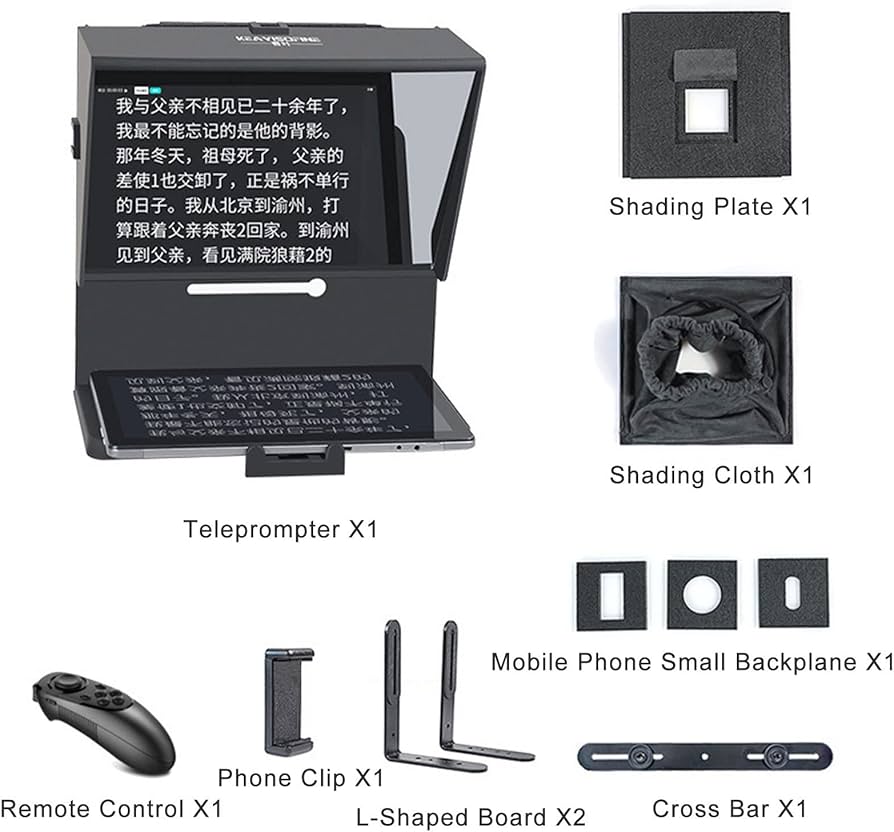 Amazon.co.jp: ポータブルテレプロンプター、スマートフォンタブレット