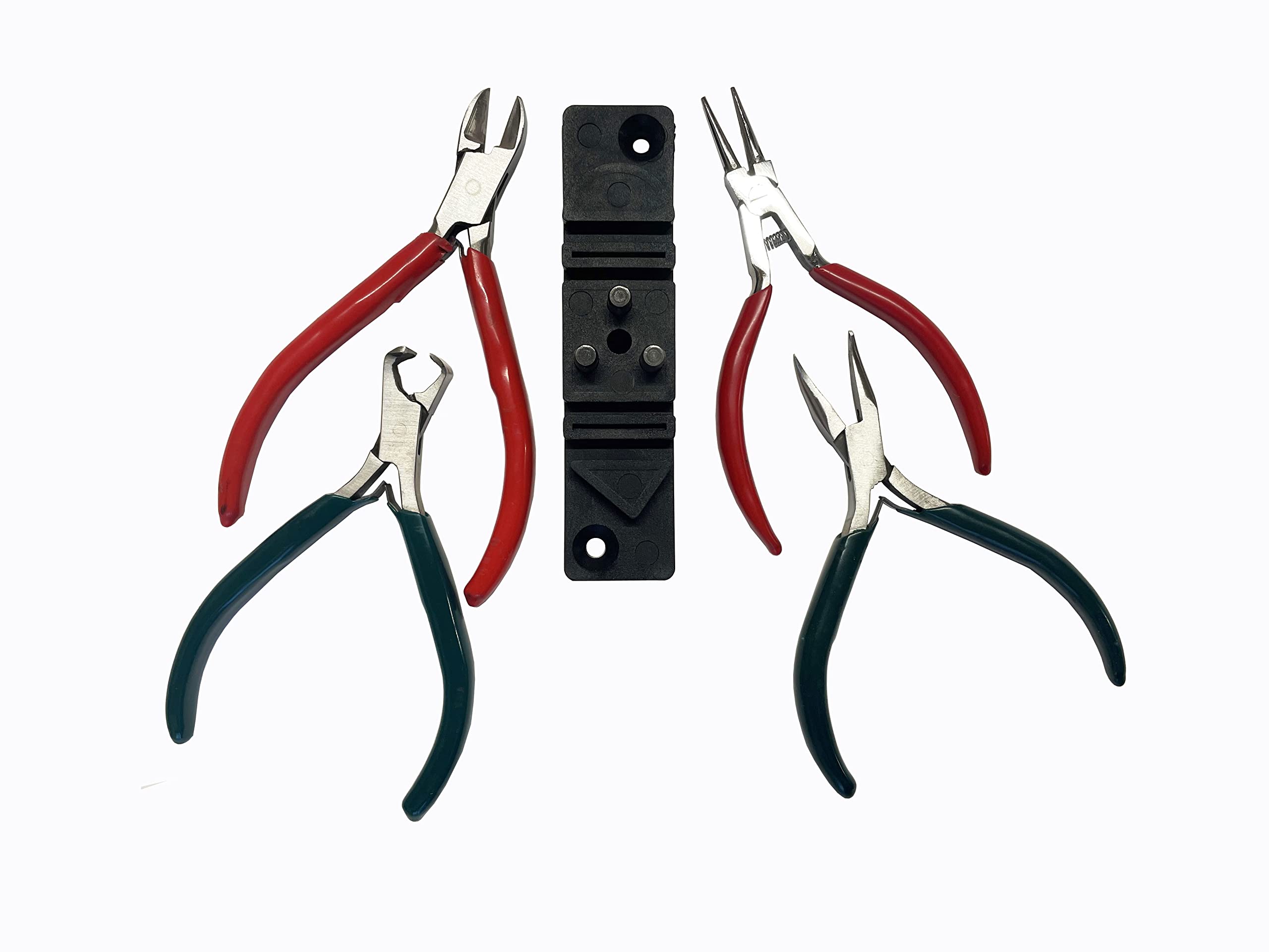 Proops Set Of 4 Jewellery Pliers And A Wire Bender. (J1318) Free Uk Postage
