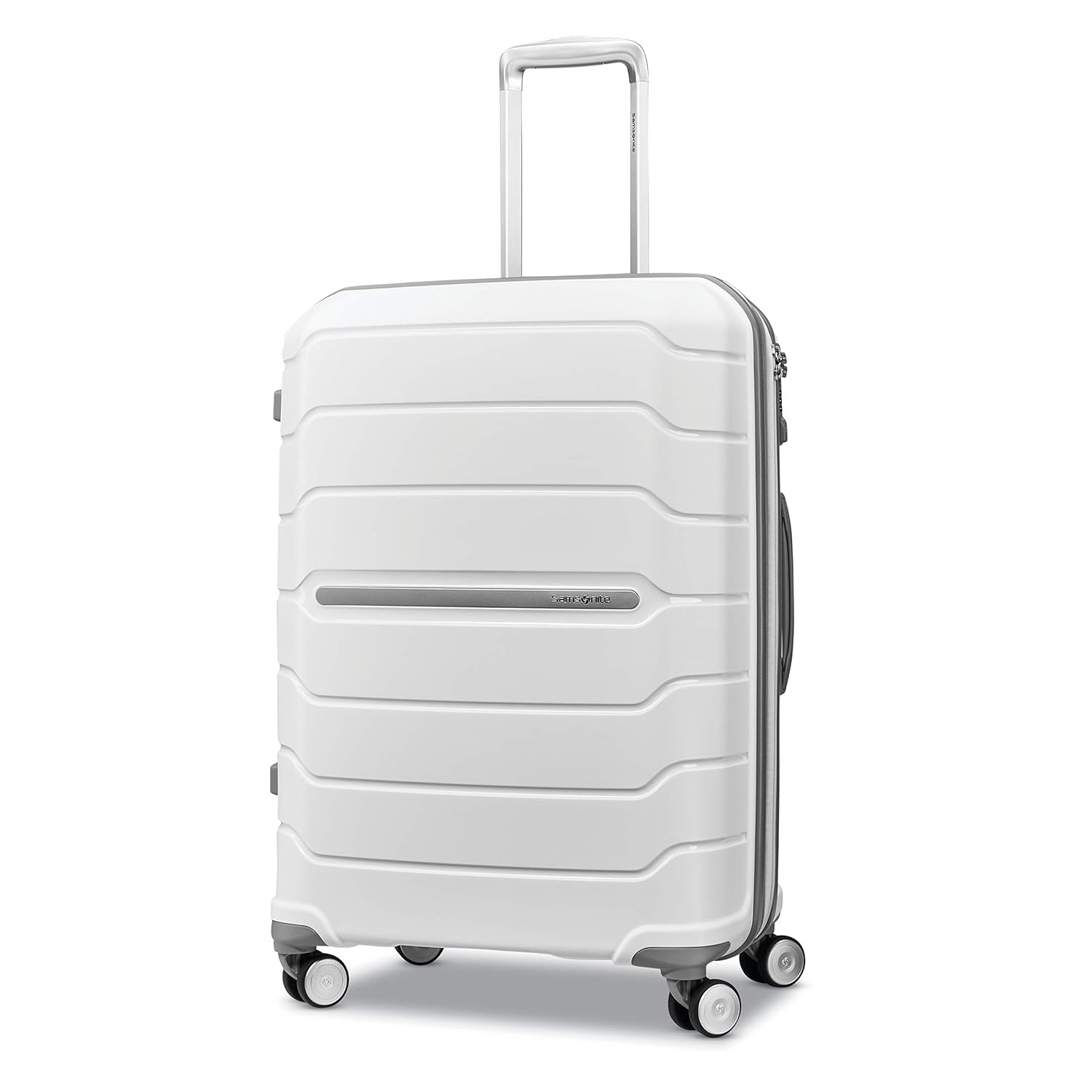 Samsonite Plastic Hard 11.5 inch SUITCASE(78256-1908_white)