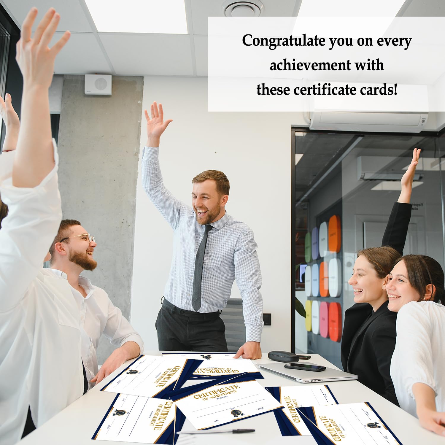 Certificado de logro para el aula de oro, 25 certificados de premio, certificados de reconocimiento de finalización para niños y padres, profesores y estudiantes, diploma de graduación escolar -05