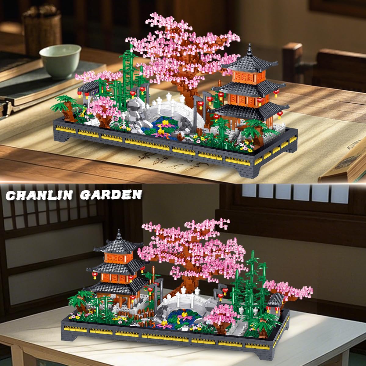DAHONPA Zen Forest Garden Micro Mini Building Blocks Model Kit