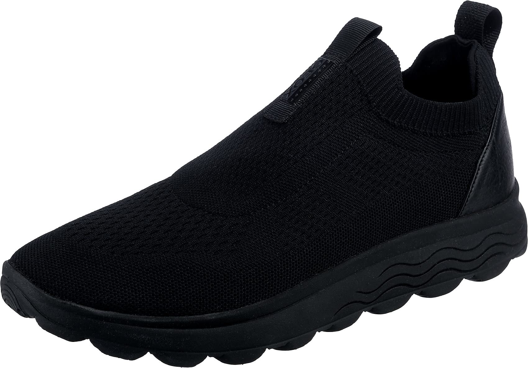 Geox Mens U Spherica Sneakers, Black, 10 UK