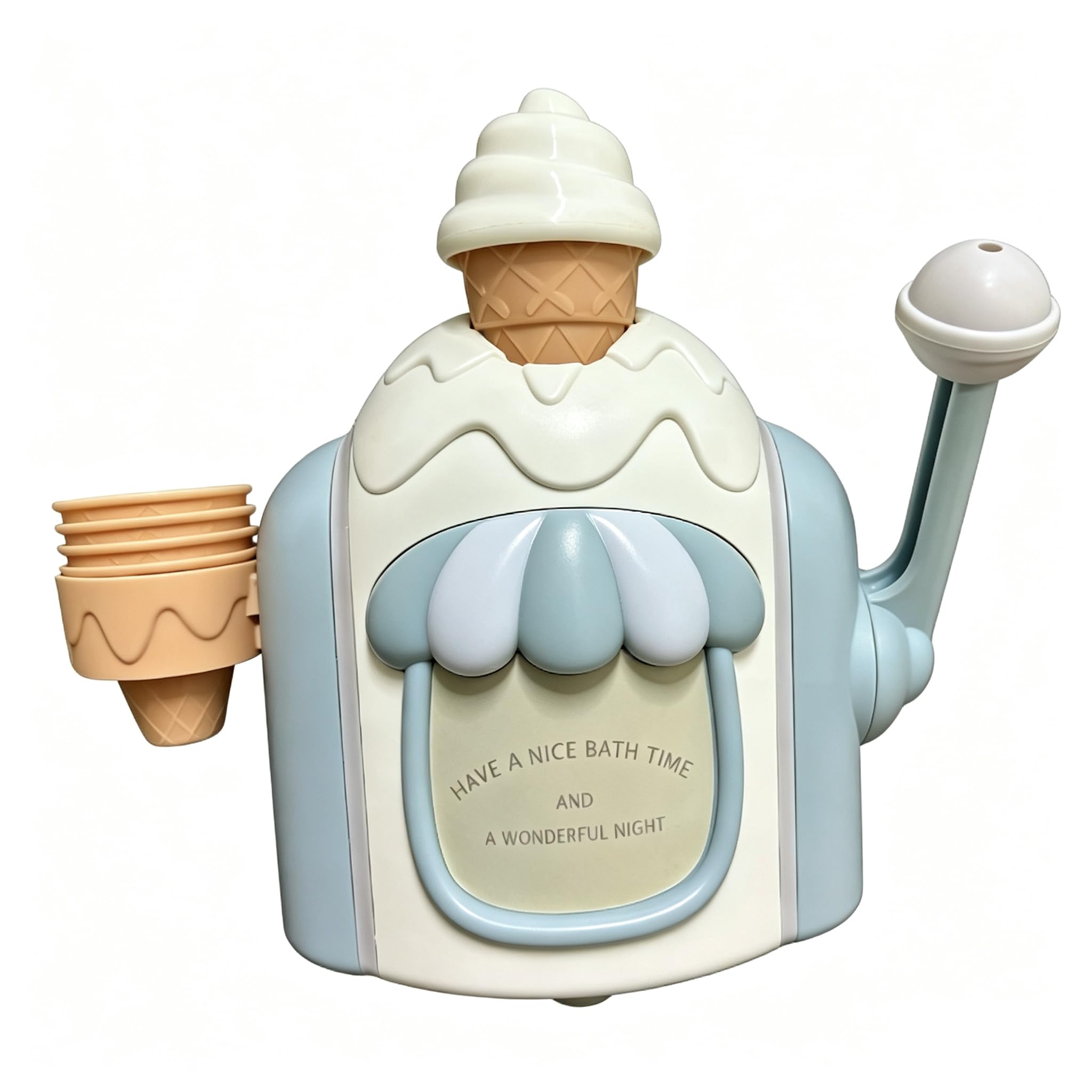 Bath Ice Cream Bubble Foam Maker, Baths Bubble Ic Creamm Machine (D)