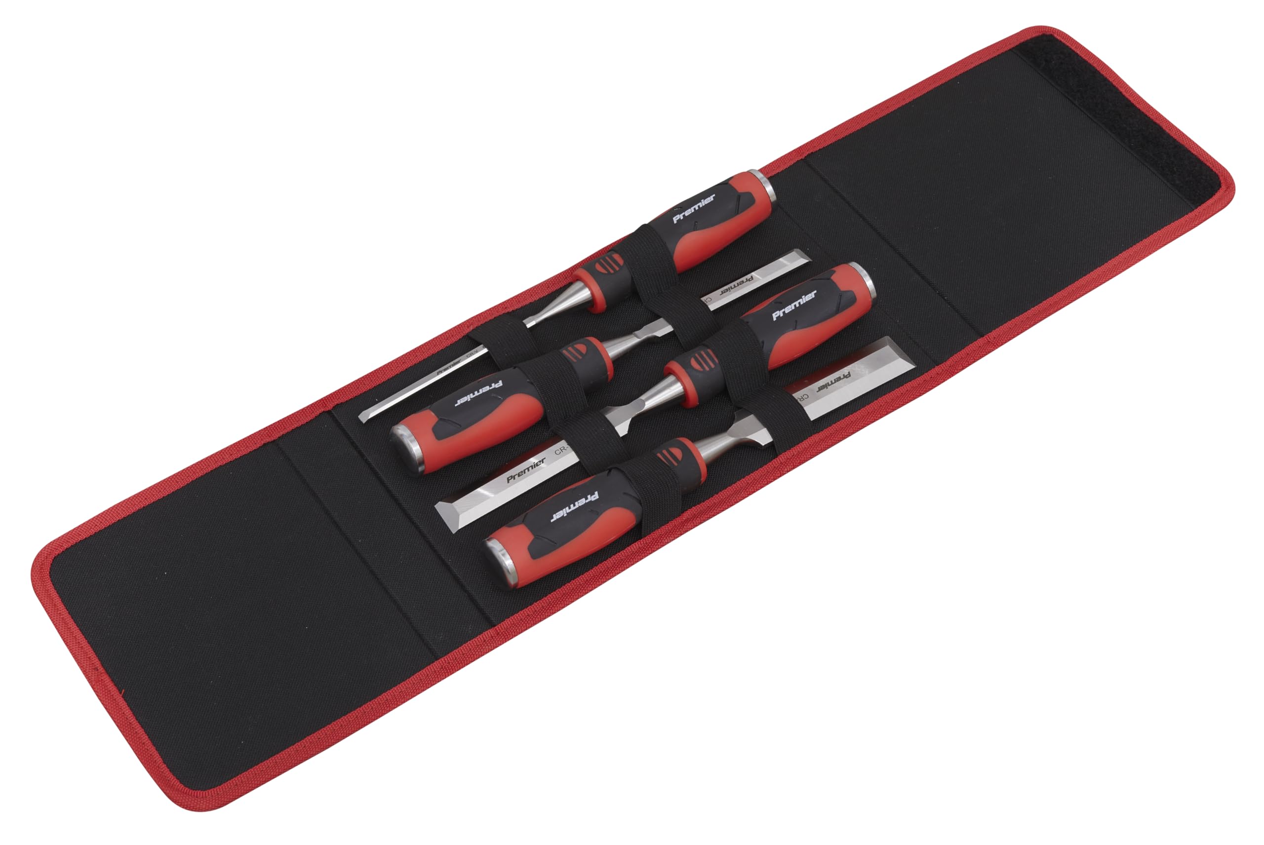 Sealey AK9239 4pc Hammer-Thru Wood Chisel Set