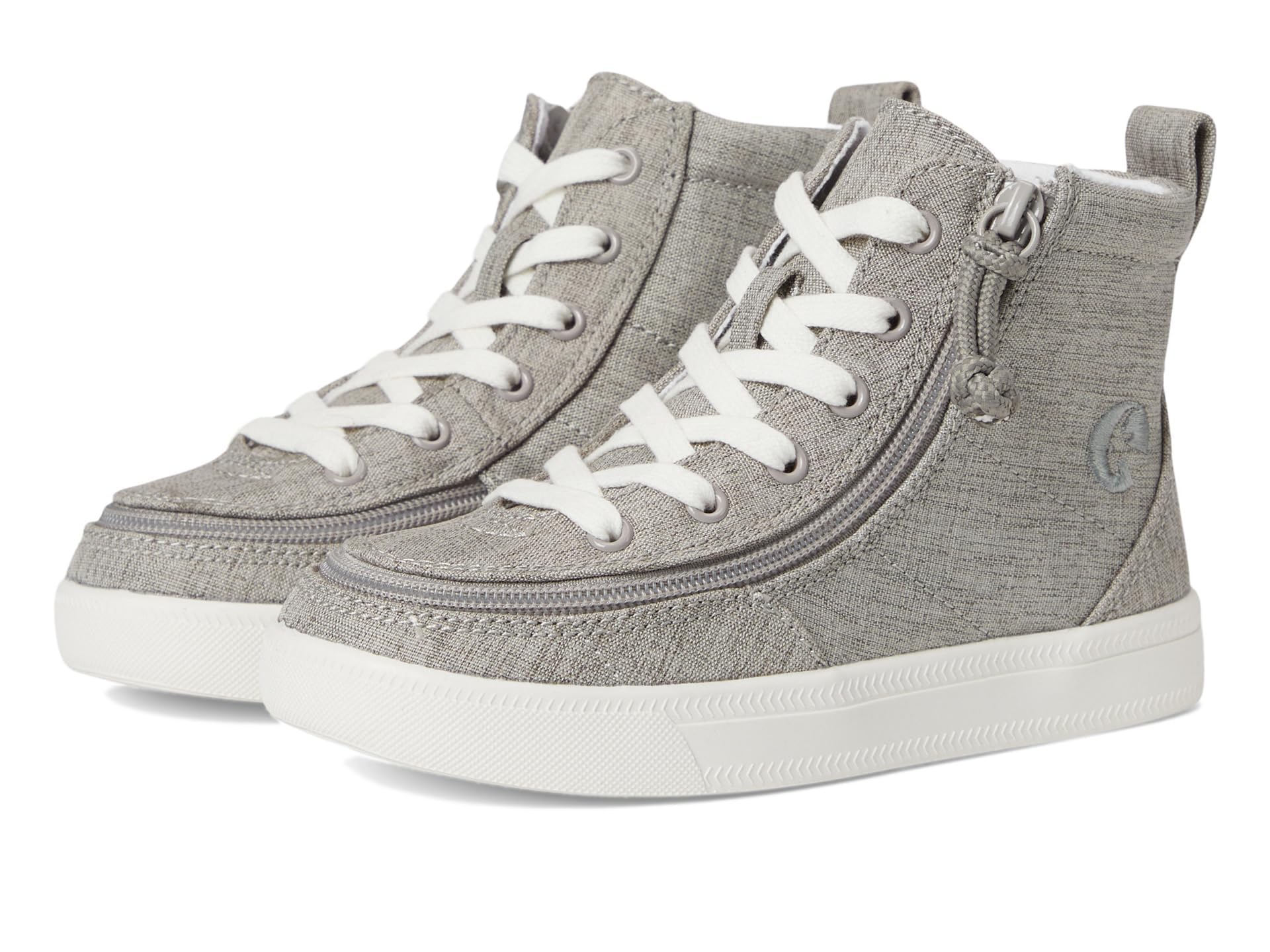 BILLY Footwear Kids Classic Lace High (Toddler) Grey Jersey 7 Toddler