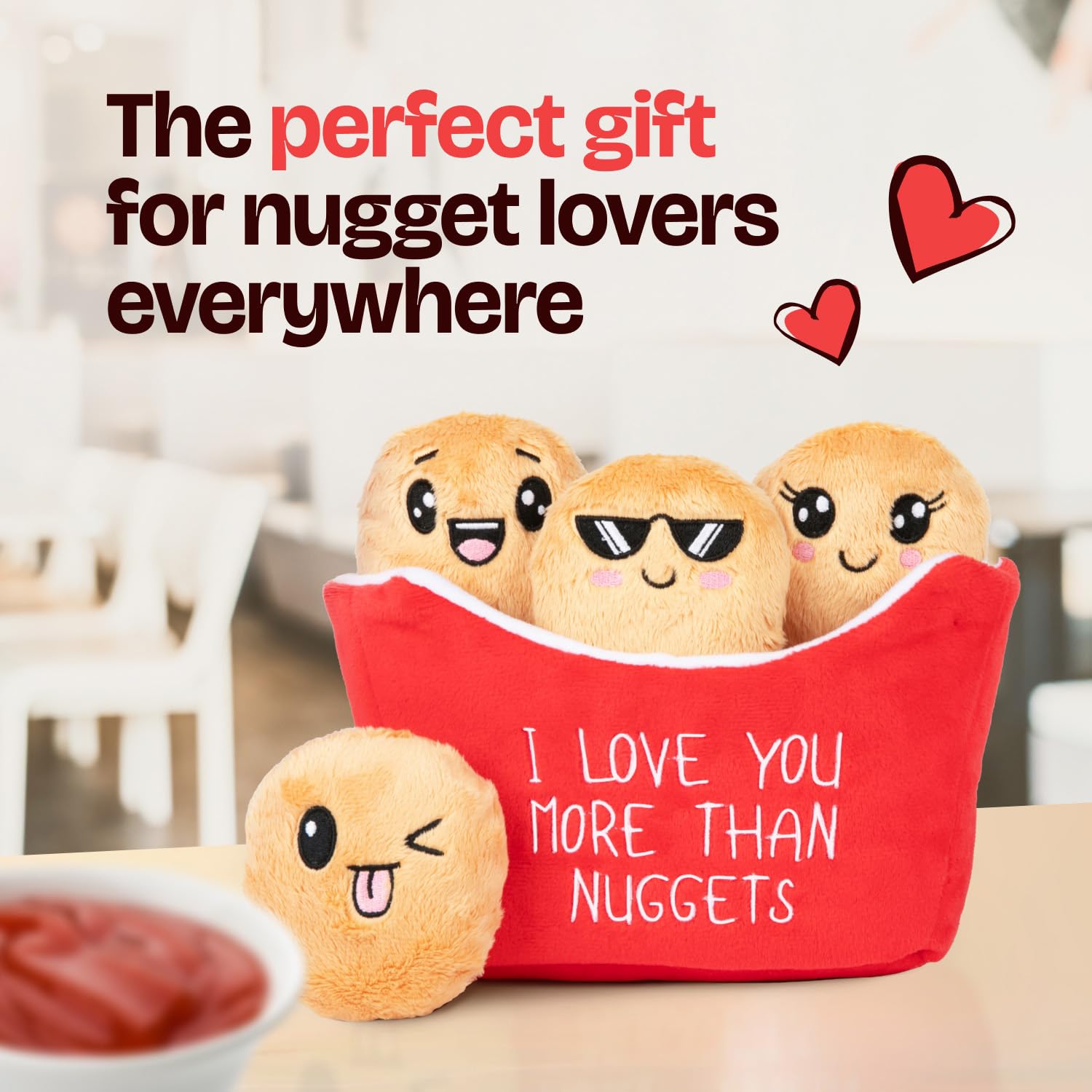 KLUBI for Girlfriend - I Love You More Than Nuggets Chicken