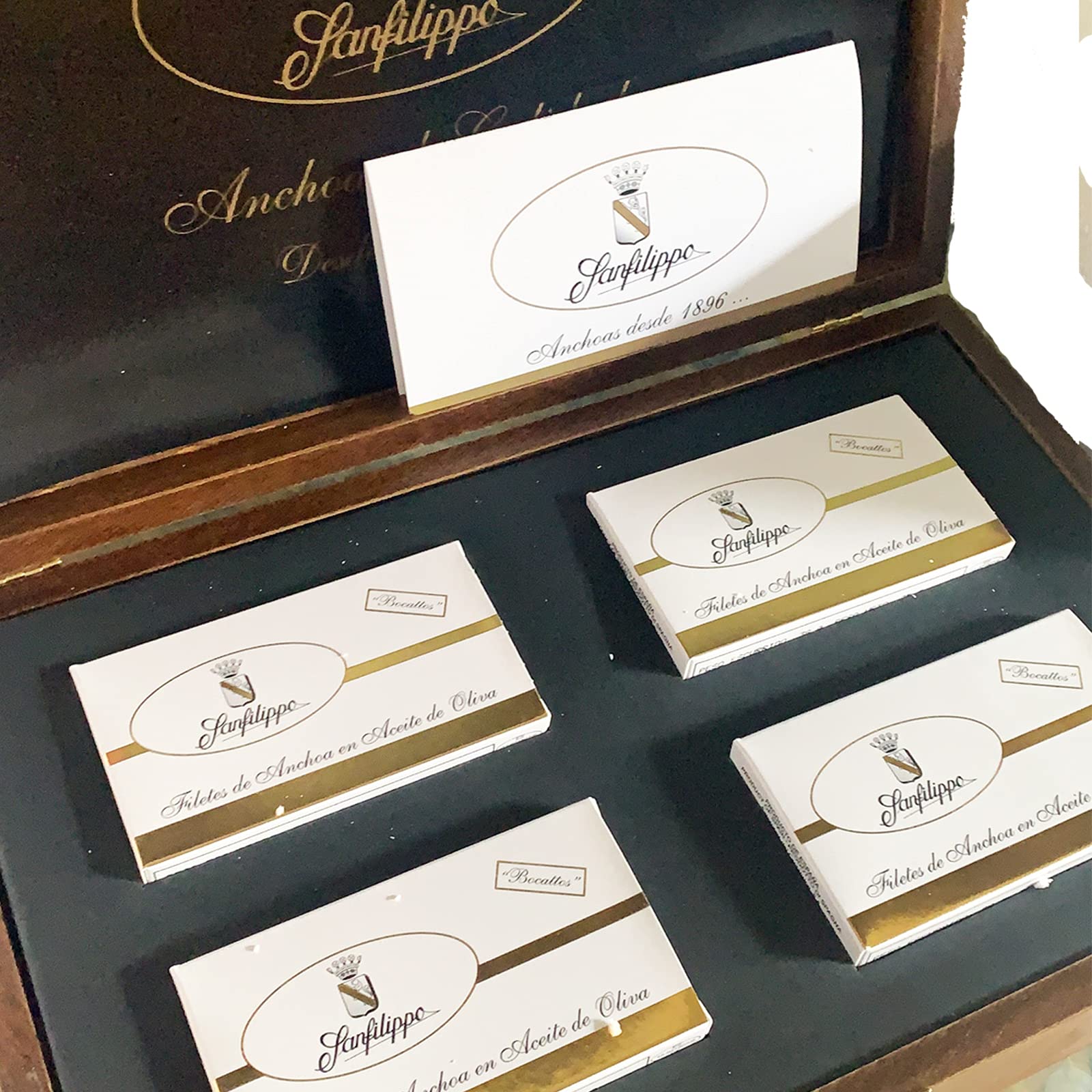 Filetes de Anchoa en Aceite de Oliva 75g Sanfilippo