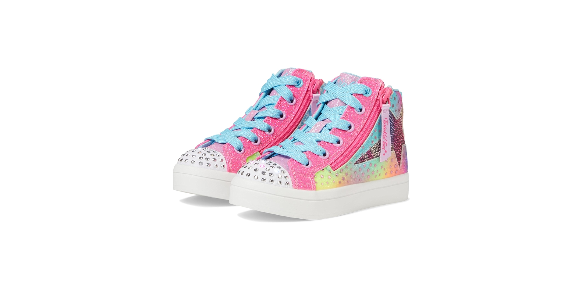 しーちゃん Amazon.com | Skechers Girls TWI-Lites 2.0-Star ZIPS Sneaker