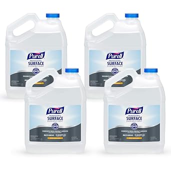 Purell Professional Surface Disinfectant, Citrus Scent, 1 Gallon Surface Disinfectant Pour Bottle Refill - 4342-04, 128.0 fl oz Pack of 4