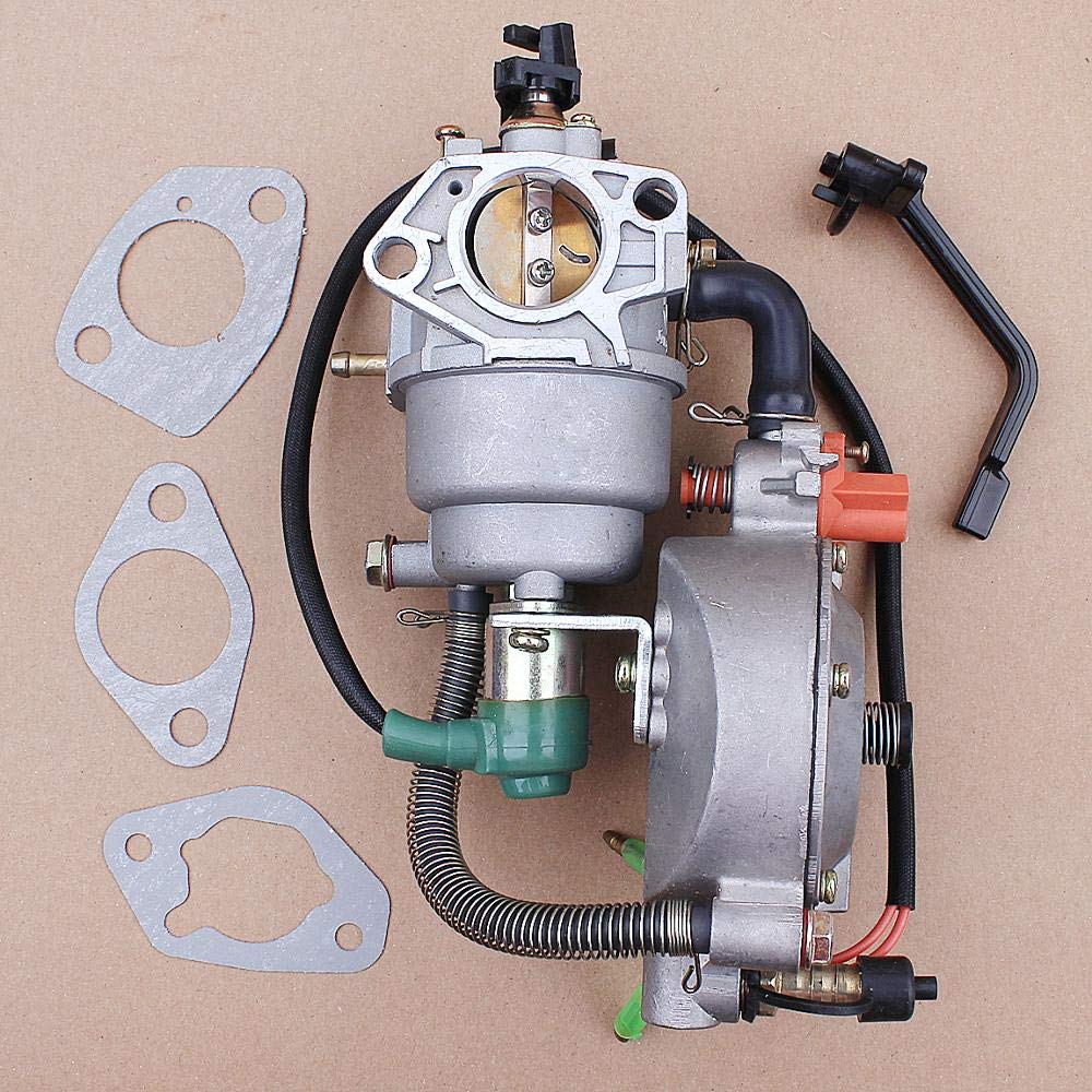 Generator gaźnika z podwójnym paliwem konwersja LPG dla GX360 GX390 GX420 188F 190F Auto Choke Generator części silnika wymiana części