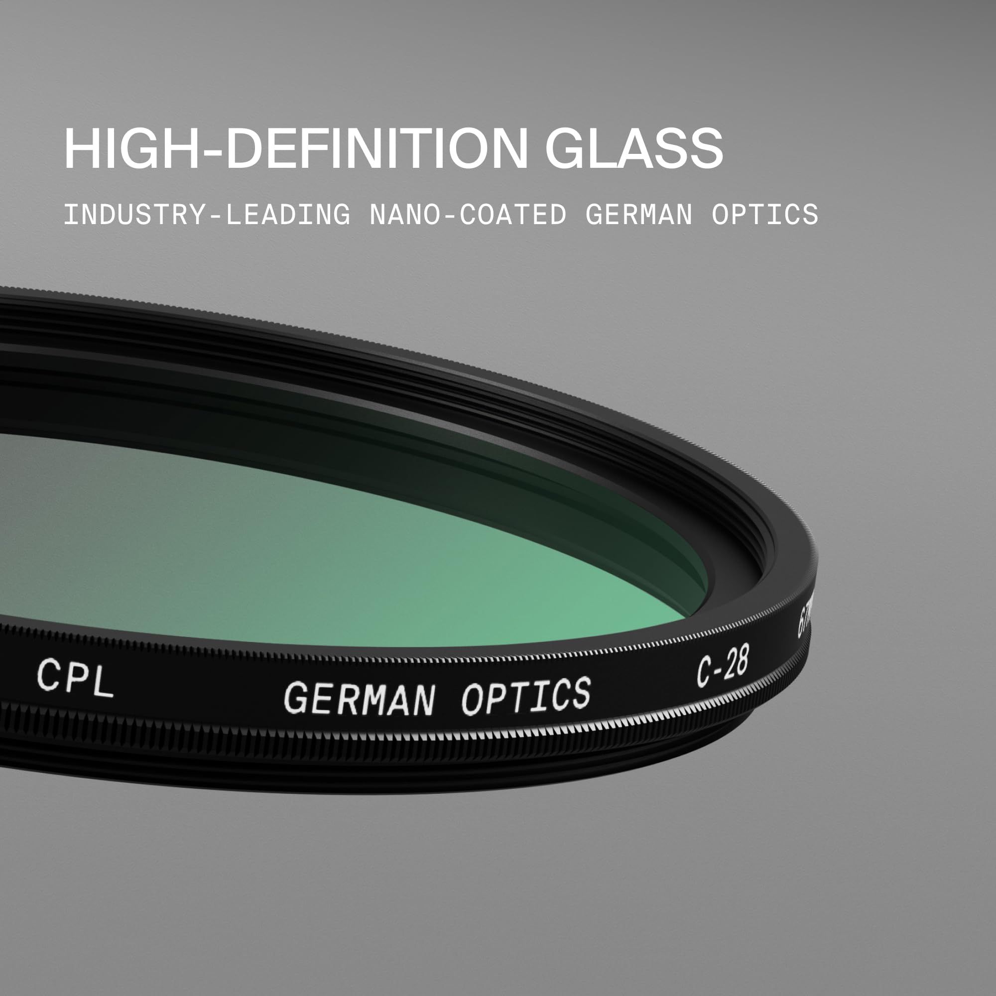 Filtre Circulaire Polarissant CPL 77 mm Pro Gobe