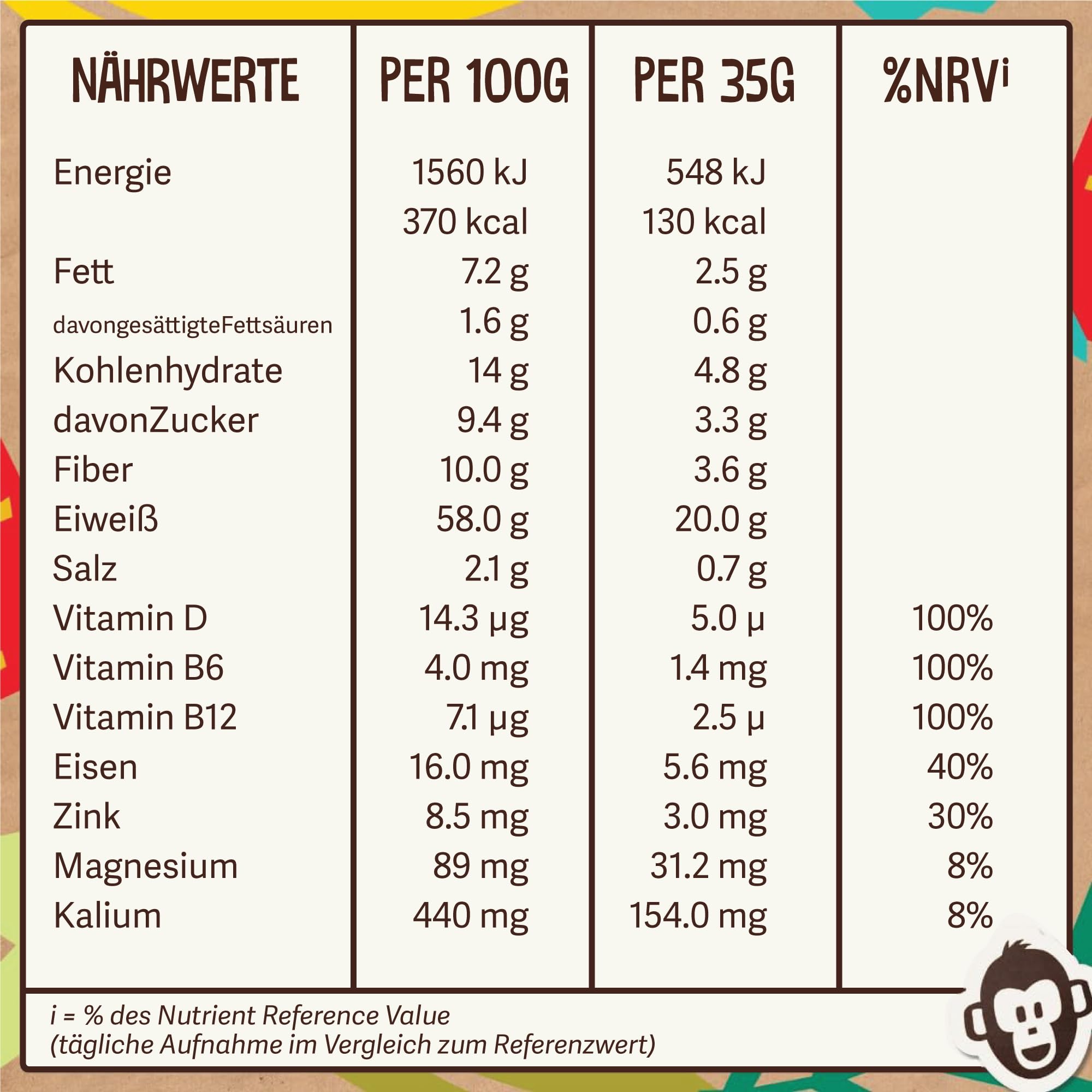 Vegan Protein Vanille | Keine Sucralose | Veganes Proteinpulver aus 4-Komponenten Pflanzliches Eiweißpulver - Laktosefrei, Glutenfrei - Ohne künstliche Aromen (Vanille, 1 Kg mit Dosierlöffel)