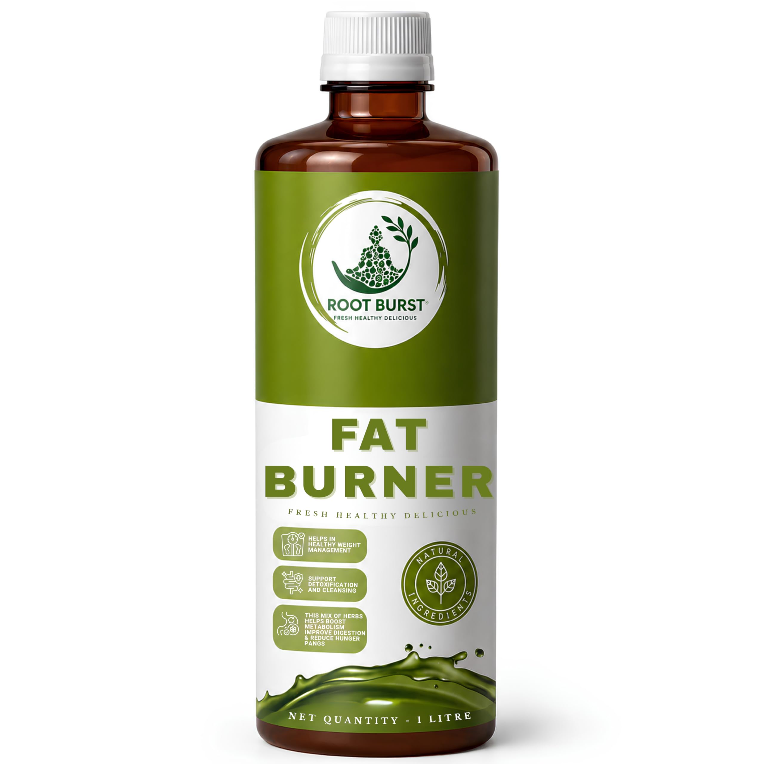 Fat Burner Natural Weight Loss Juice for Women 1000ml | 9 Powerful herbs for Weight Loss | Amla, Guggal, Harad, Tulsi, Giloy | Aids Metabolism and Digestion-image-47
