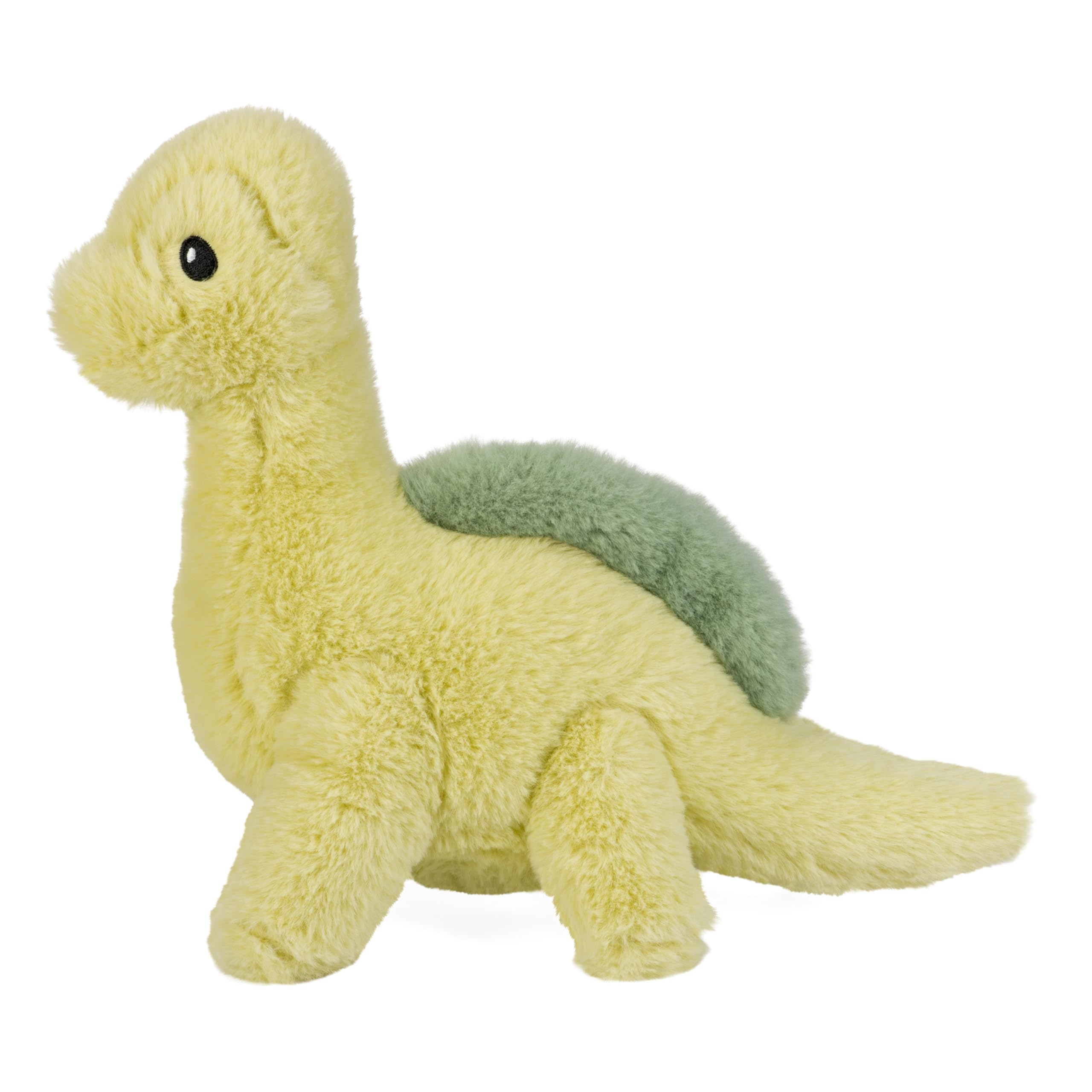 Wild Republic Mellowkins Eco Mini Brochiosaurus, Kuscheltier, 28 cm, Plüschtier, Füllung aus recycelten Wasserflaschen gesponnen